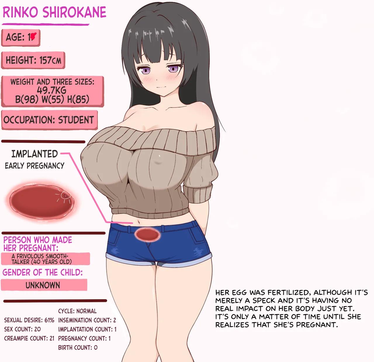 Rinko-chan Ninshin Keikaroku page 8 full