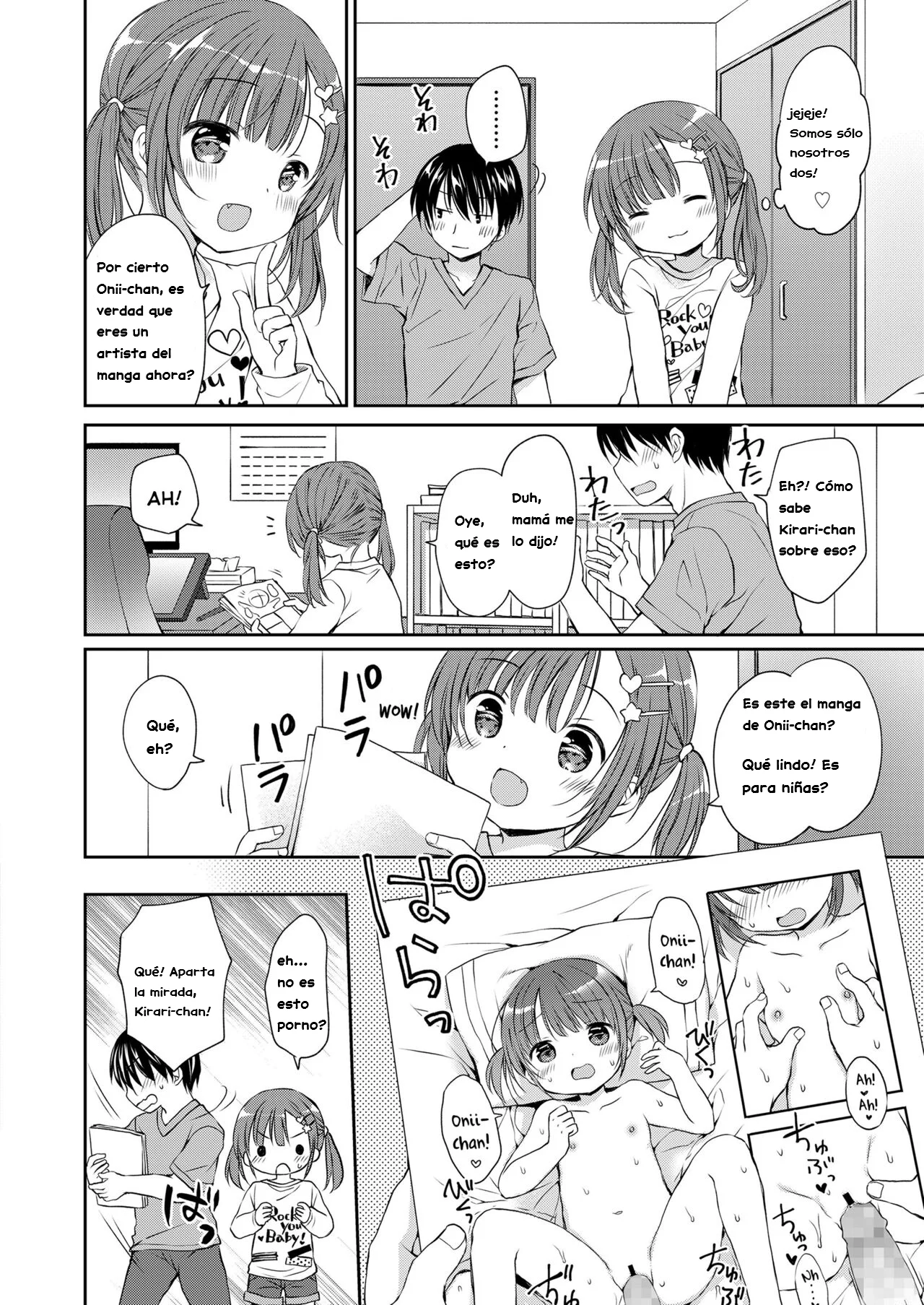 Kawa Erorikko ni Aorarete｜Siendo Entusiasmado por una Linda y Erótica Loli page 2 full