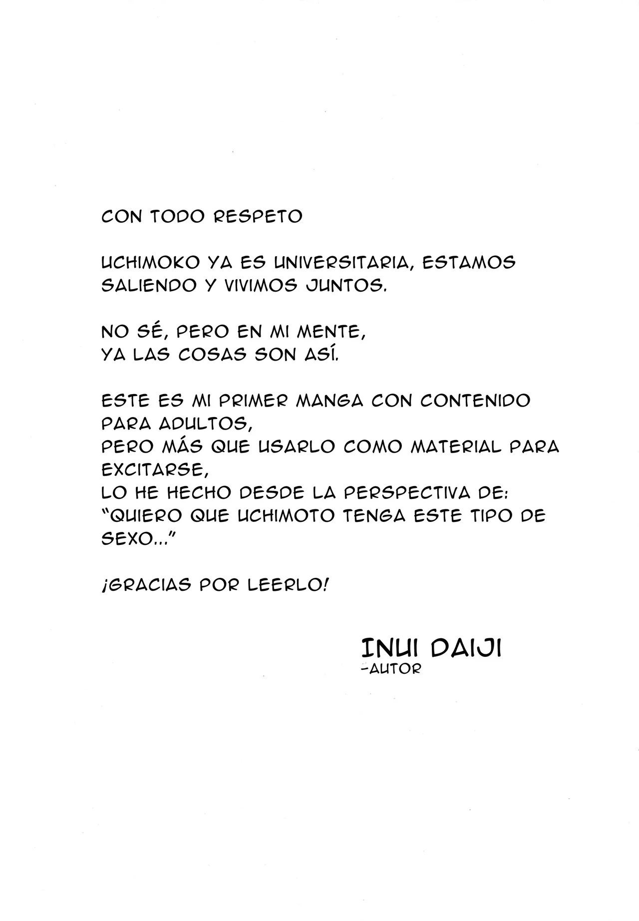 UchiMoko no Tachi Neko | LA DOMINANTE Y PASIVA EN LA RELACION UCHIMOKO page 3 full