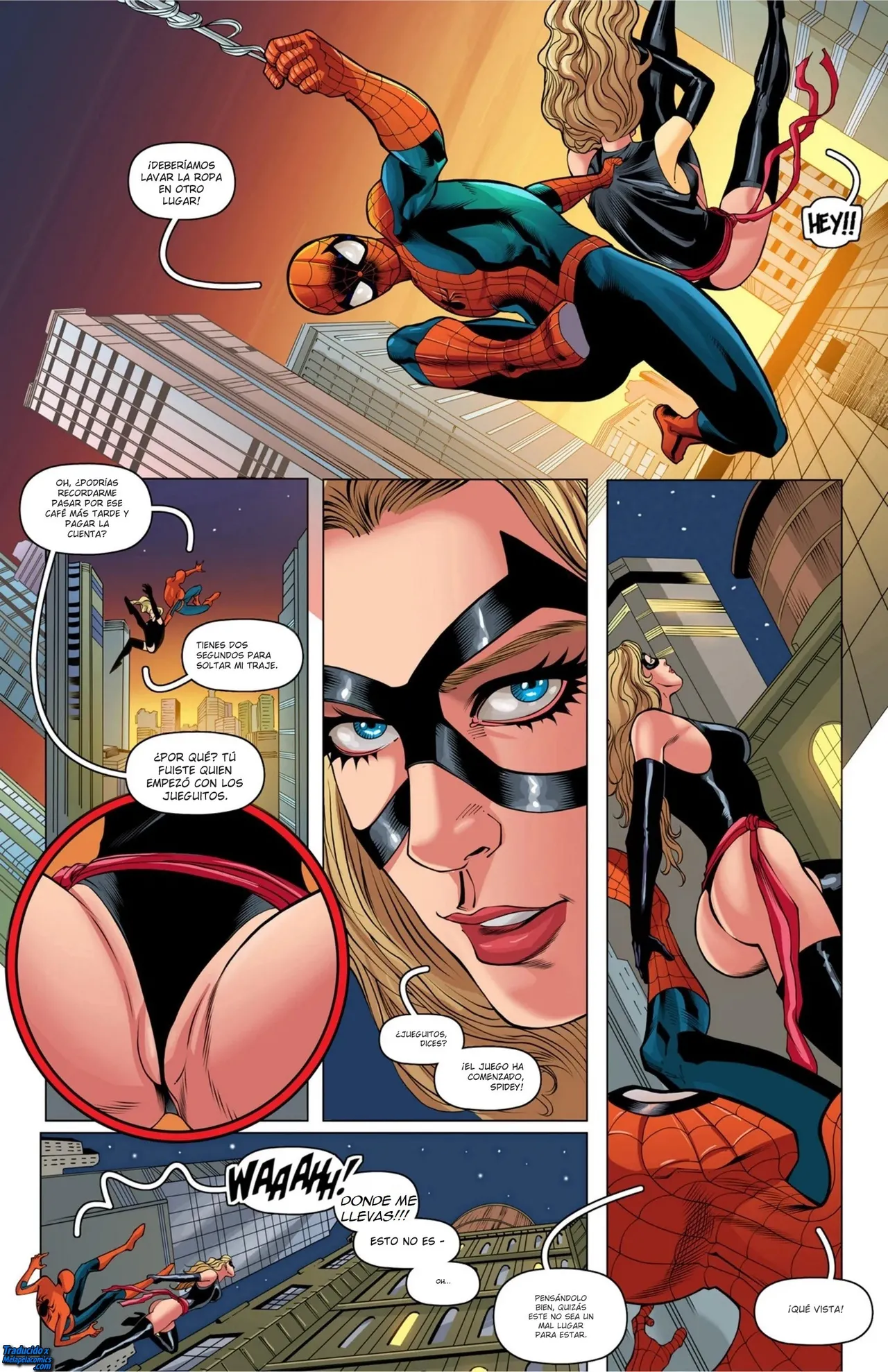 Amazing Spider-man &amp; Ms. Marvel page 5 full