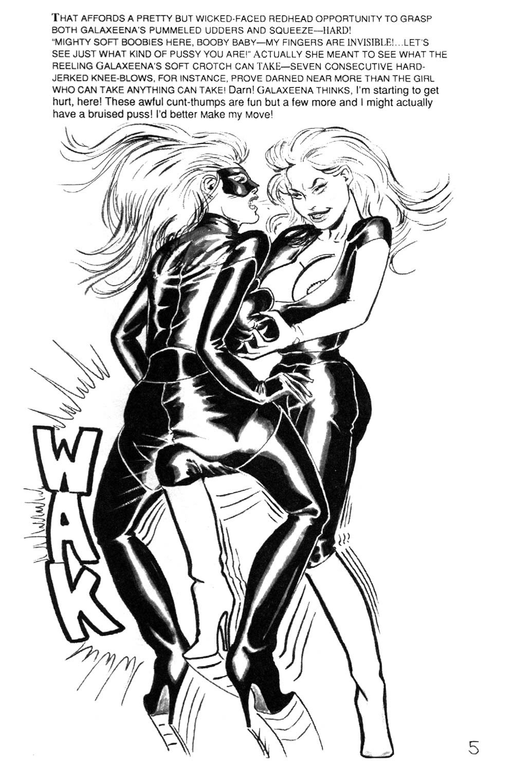 Stantoons #071 : Galaxeena - Not So Super Heroine - Eric Stanton &amp; Fred Winter &amp; E. N. Cuire page 6 full