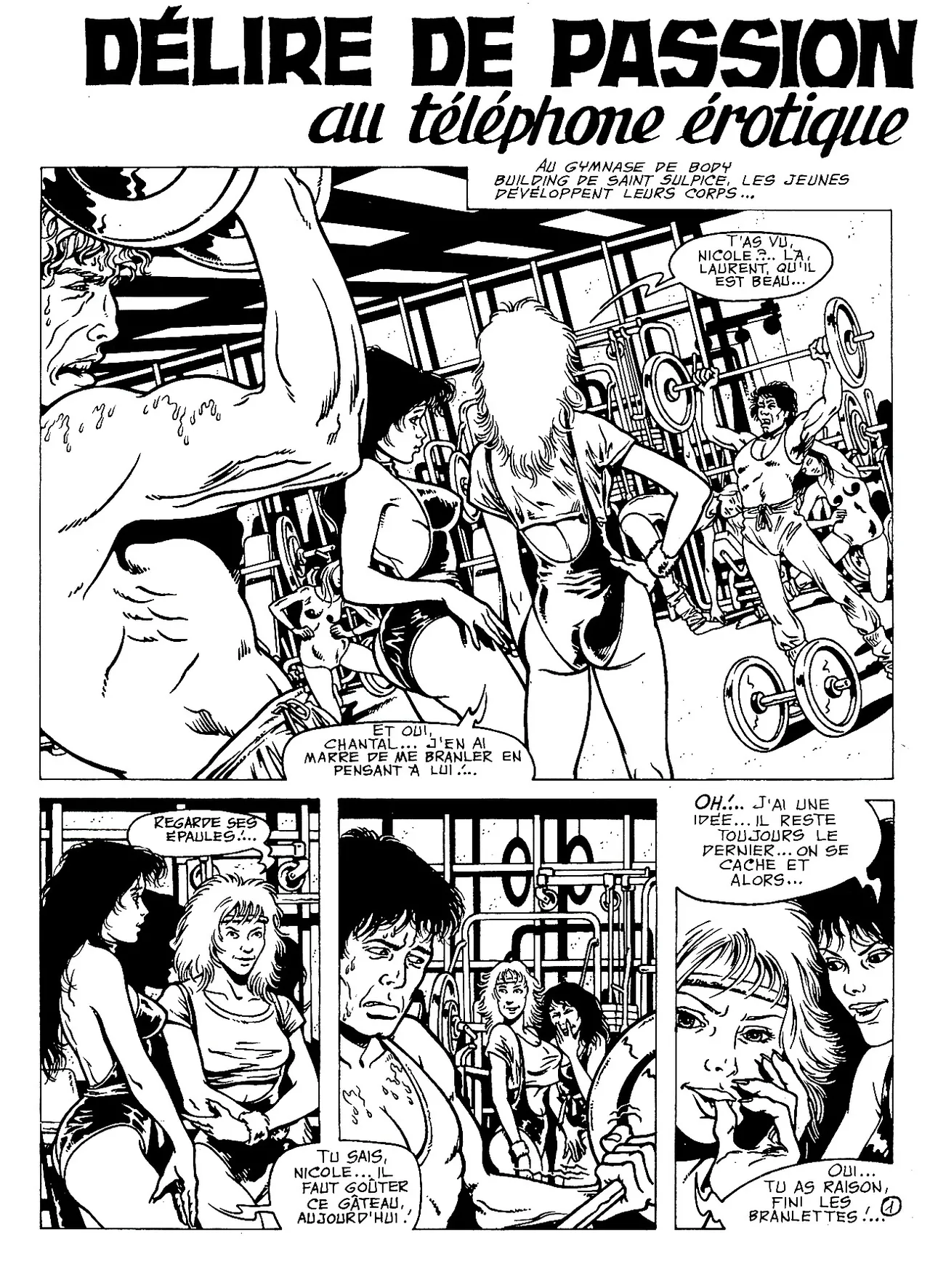 Luis Tobalina &amp; Marti  - Délire de passion au téléphone érotique page 2 full