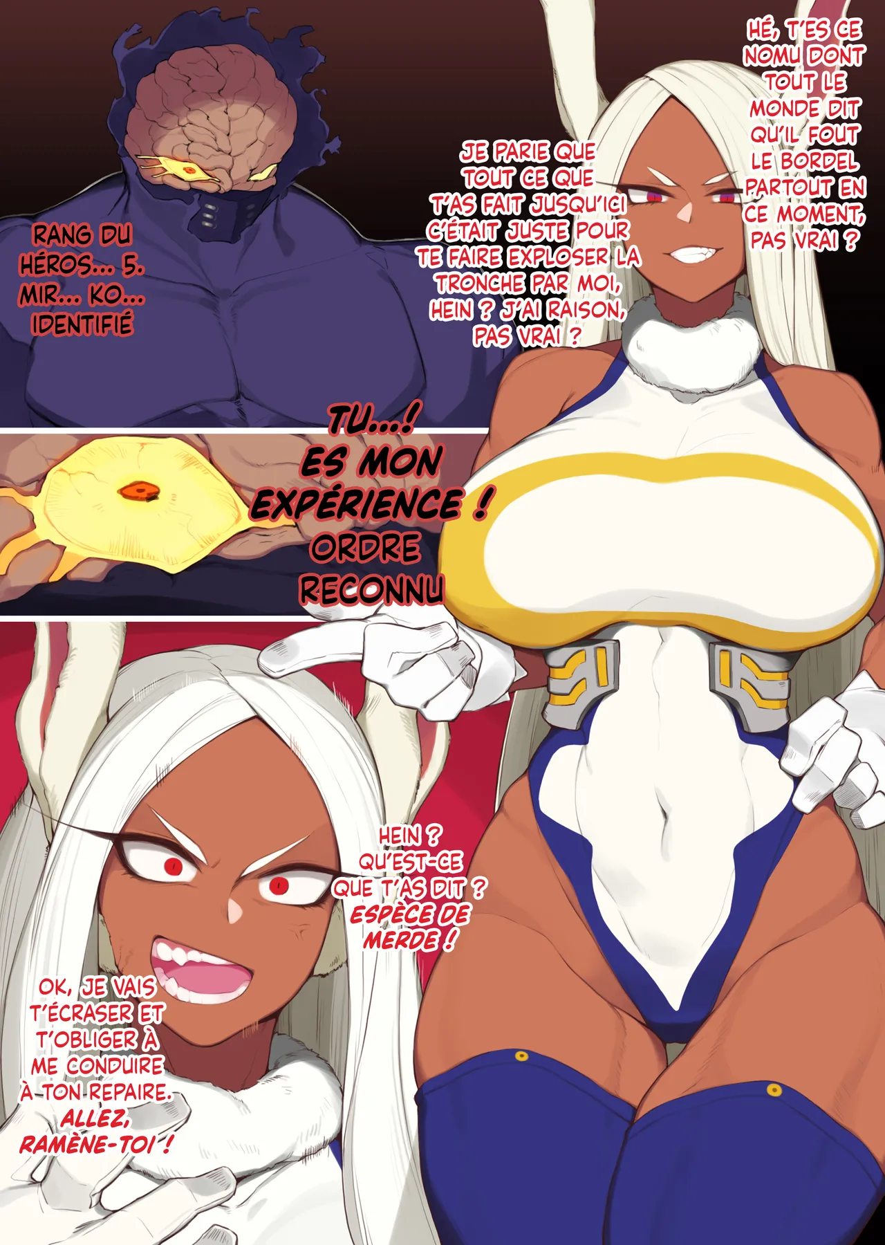 Mirko Perd Contre un Nomu et se Fait Défoncer par une Bite Gigantesque page 2 full