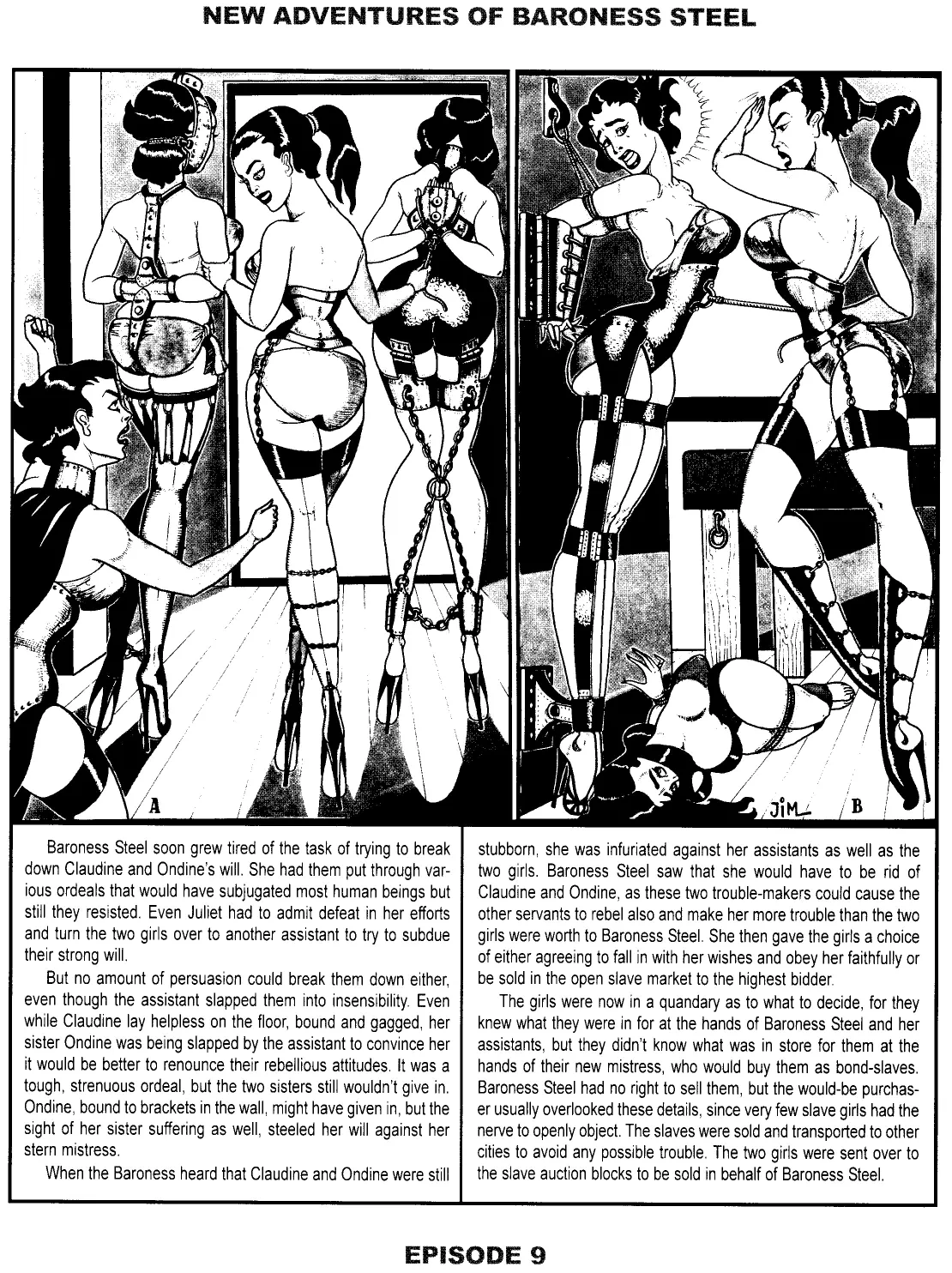 Jim - New Adventures of Baroness Steel page 9 full