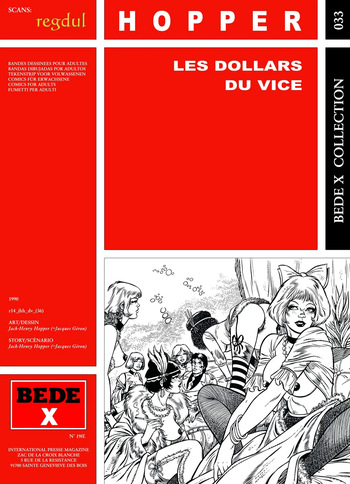 Jack-Henry Hopper  - Les Dollars du vice cover