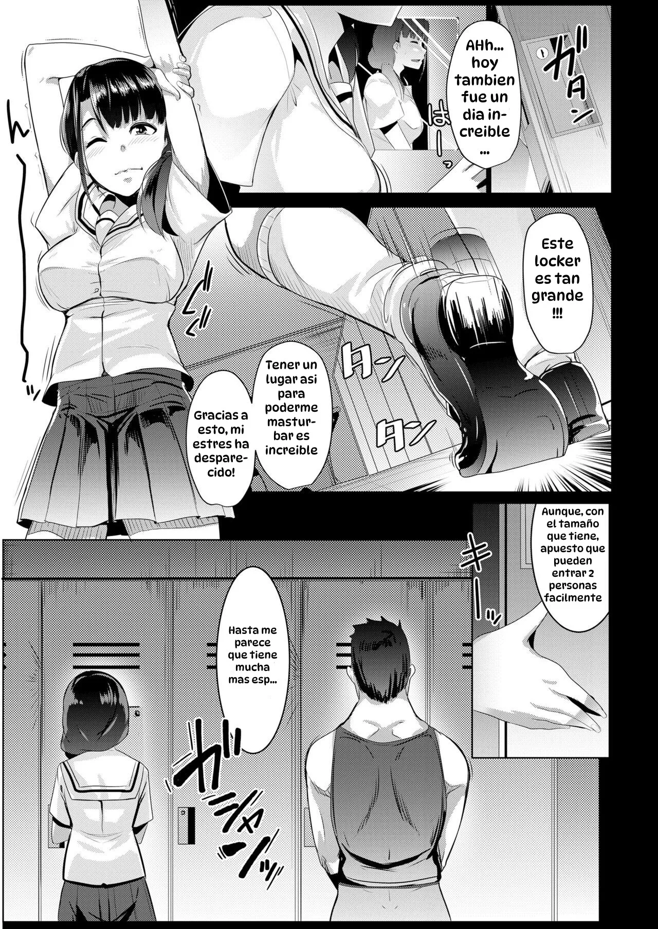 Girl's changing room｜Vestuario de Chicas page 5 full