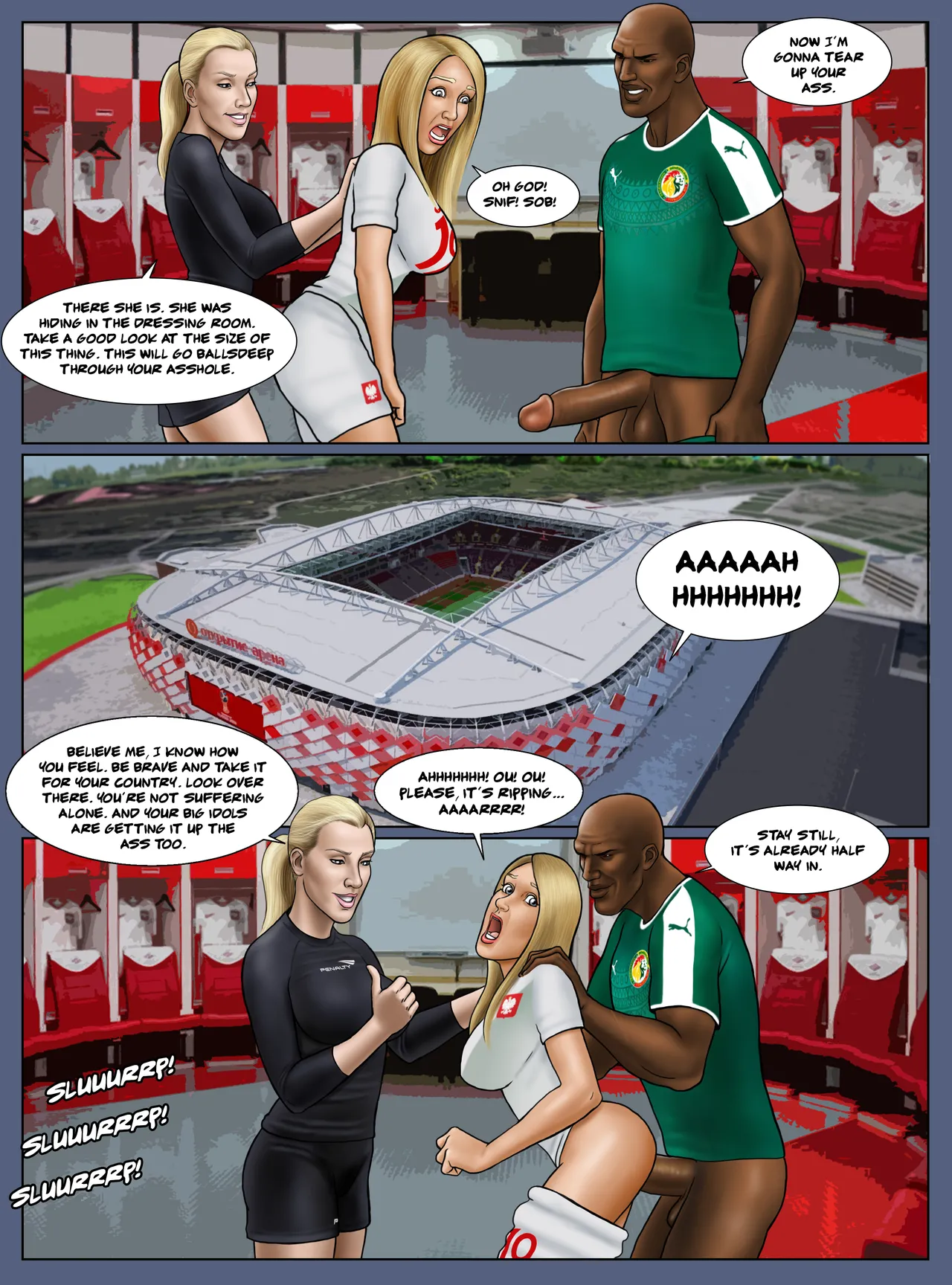 FIFA World Cup Russia 2018 - Soccer Hentai page 10 full