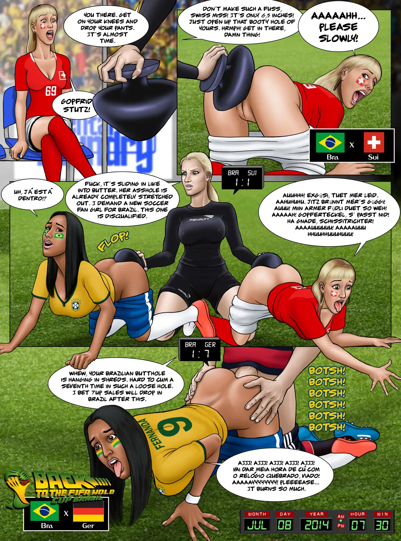 FIFA World Cup Russia 2018 - Soccer Hentai page 7 full