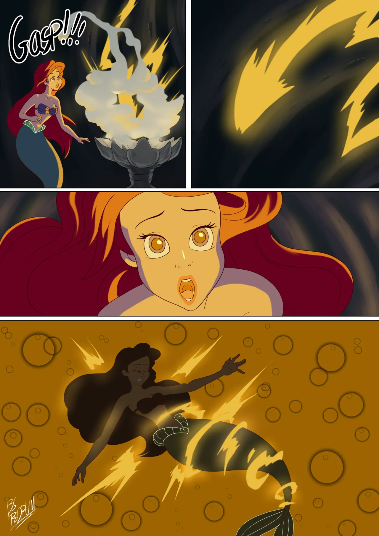 Ariel's transformation page 2 full