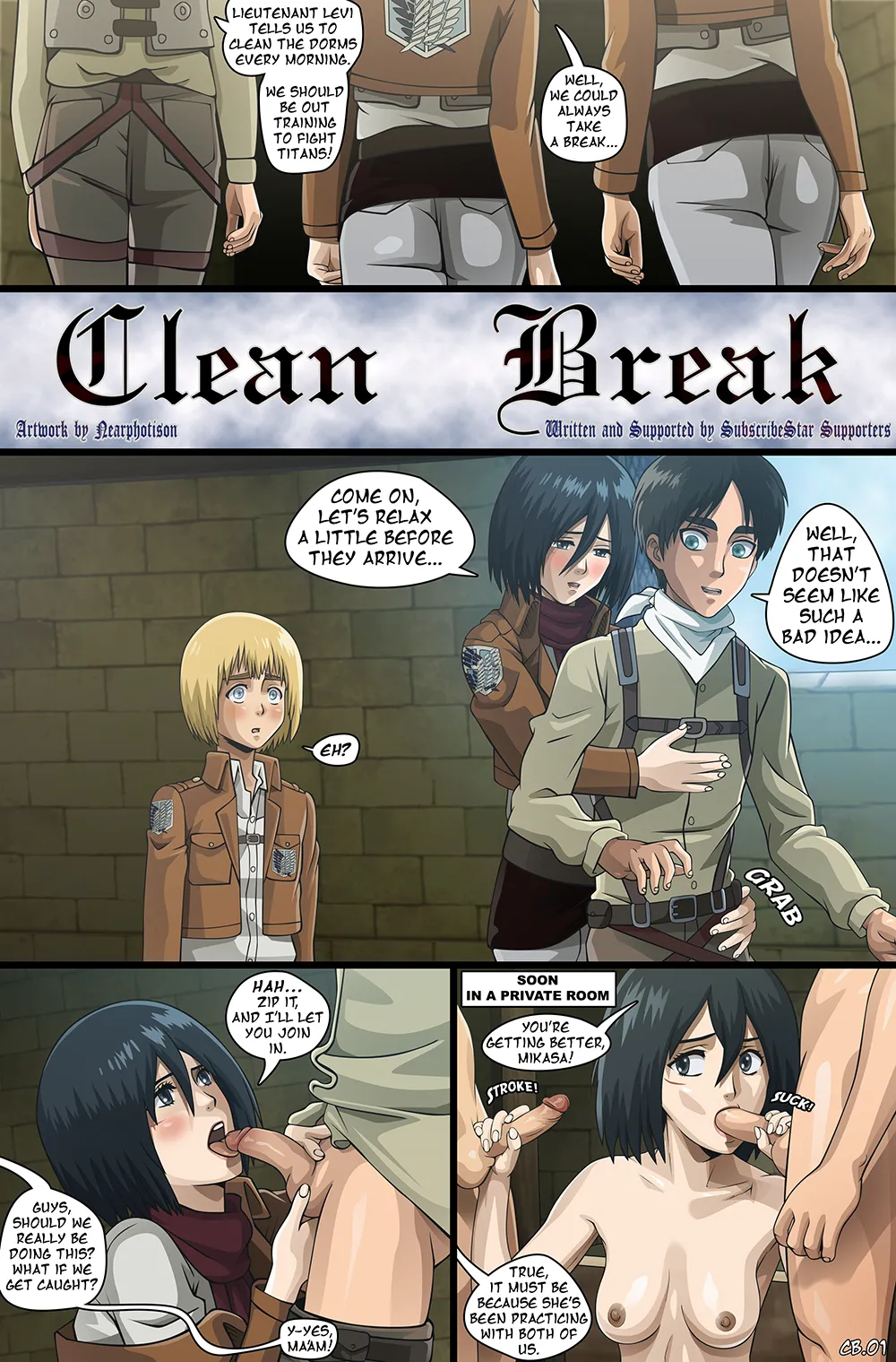 Clean Break page 1 full