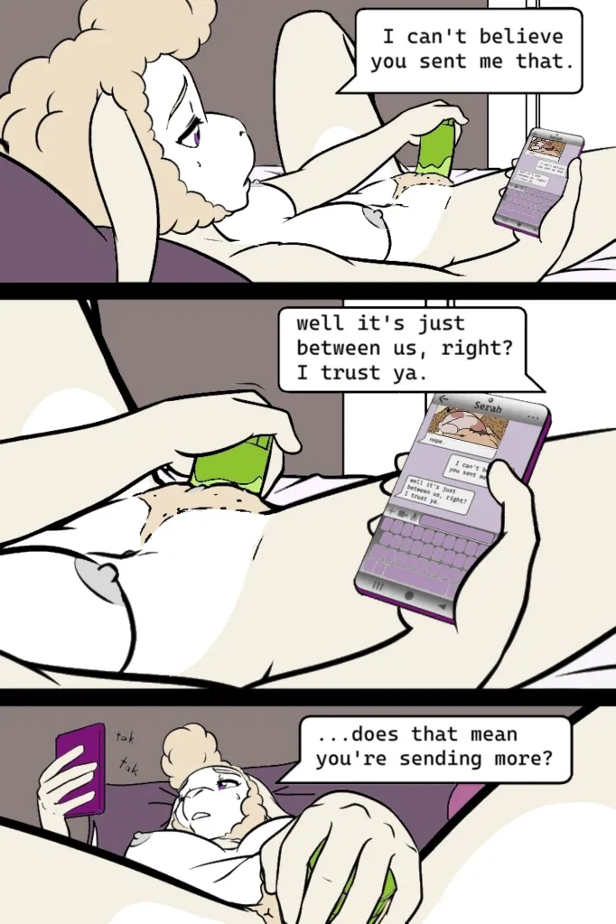 Black kitten-Best friends share page 10 full