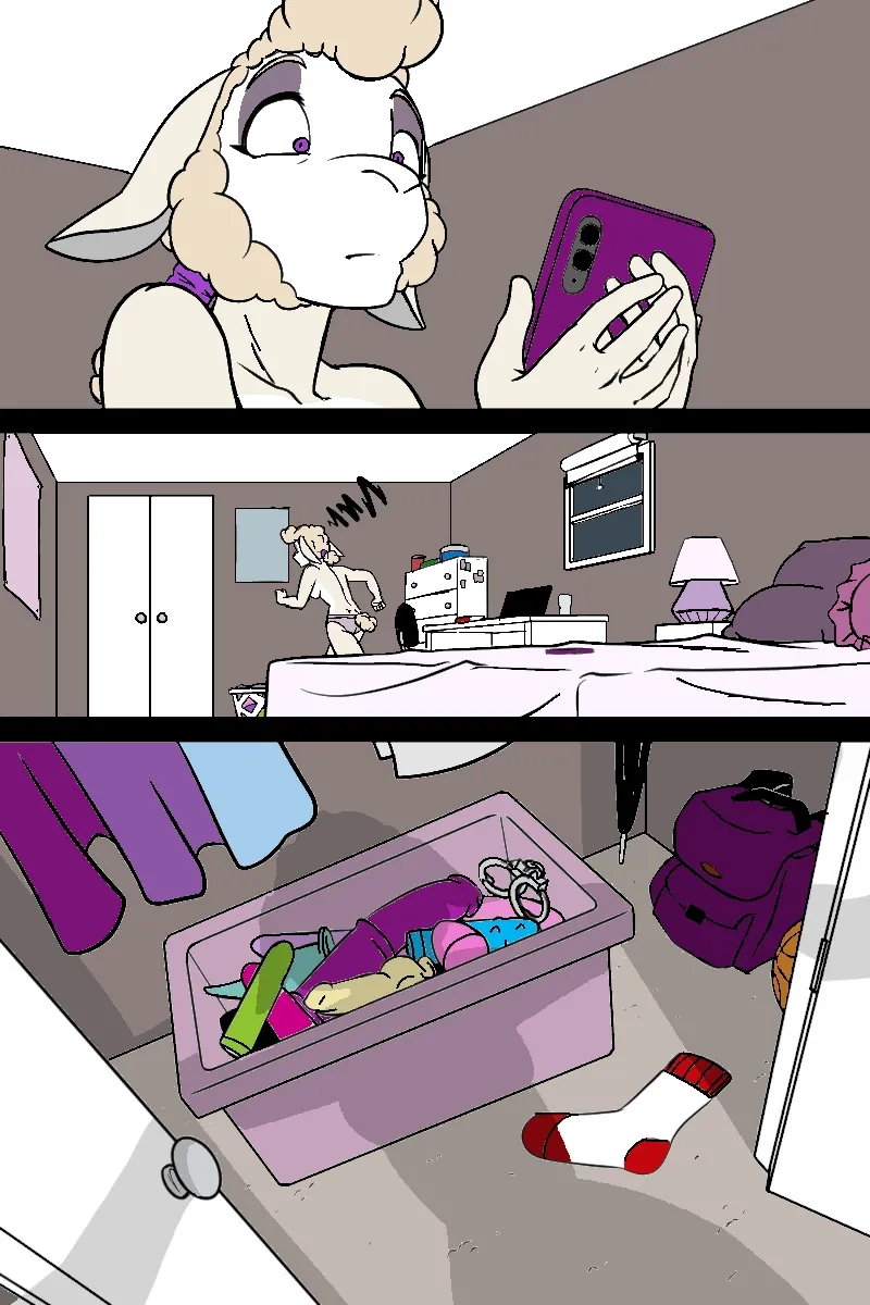 Black kitten-Best friends share page 8 full