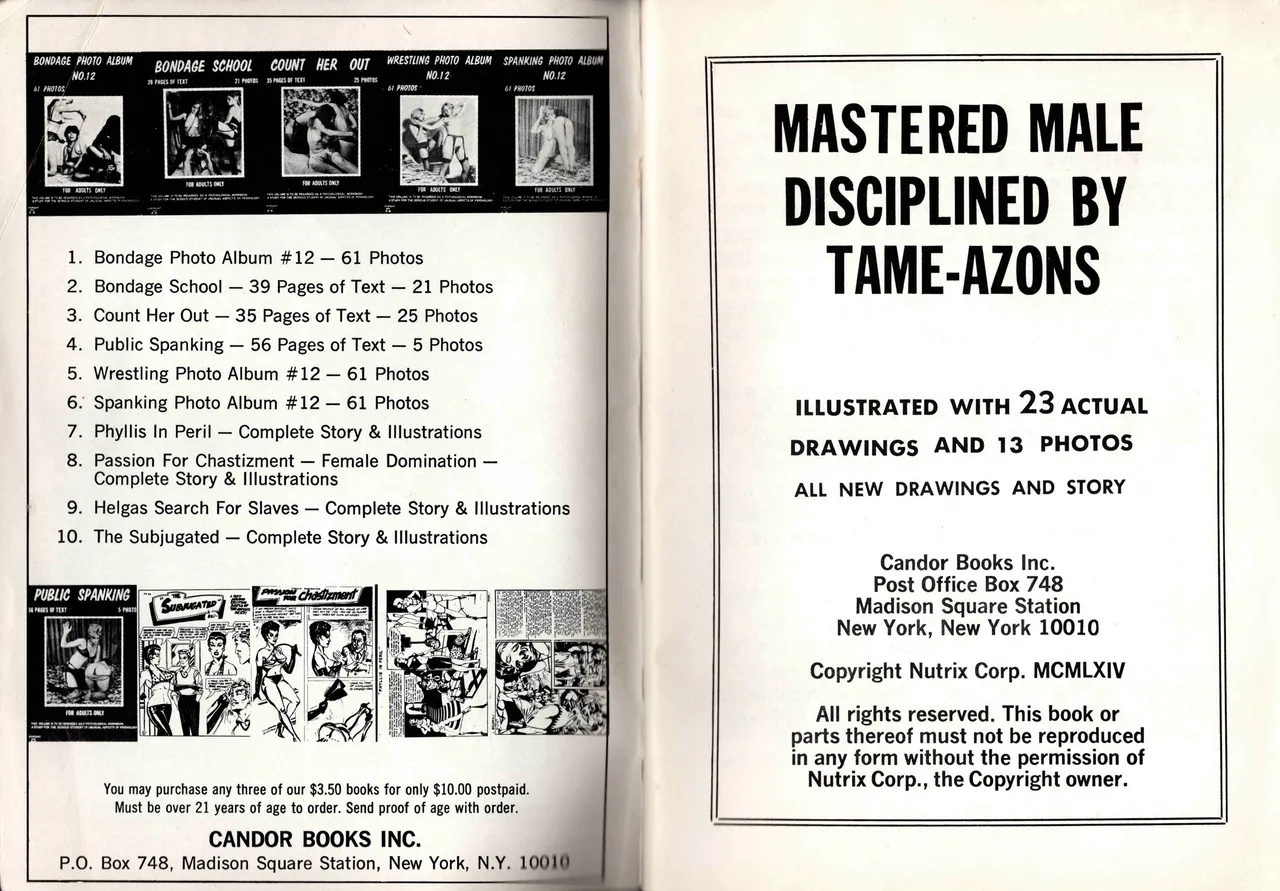 Harry - Mastered Male Disciplined by Tame-Azons page 1 full