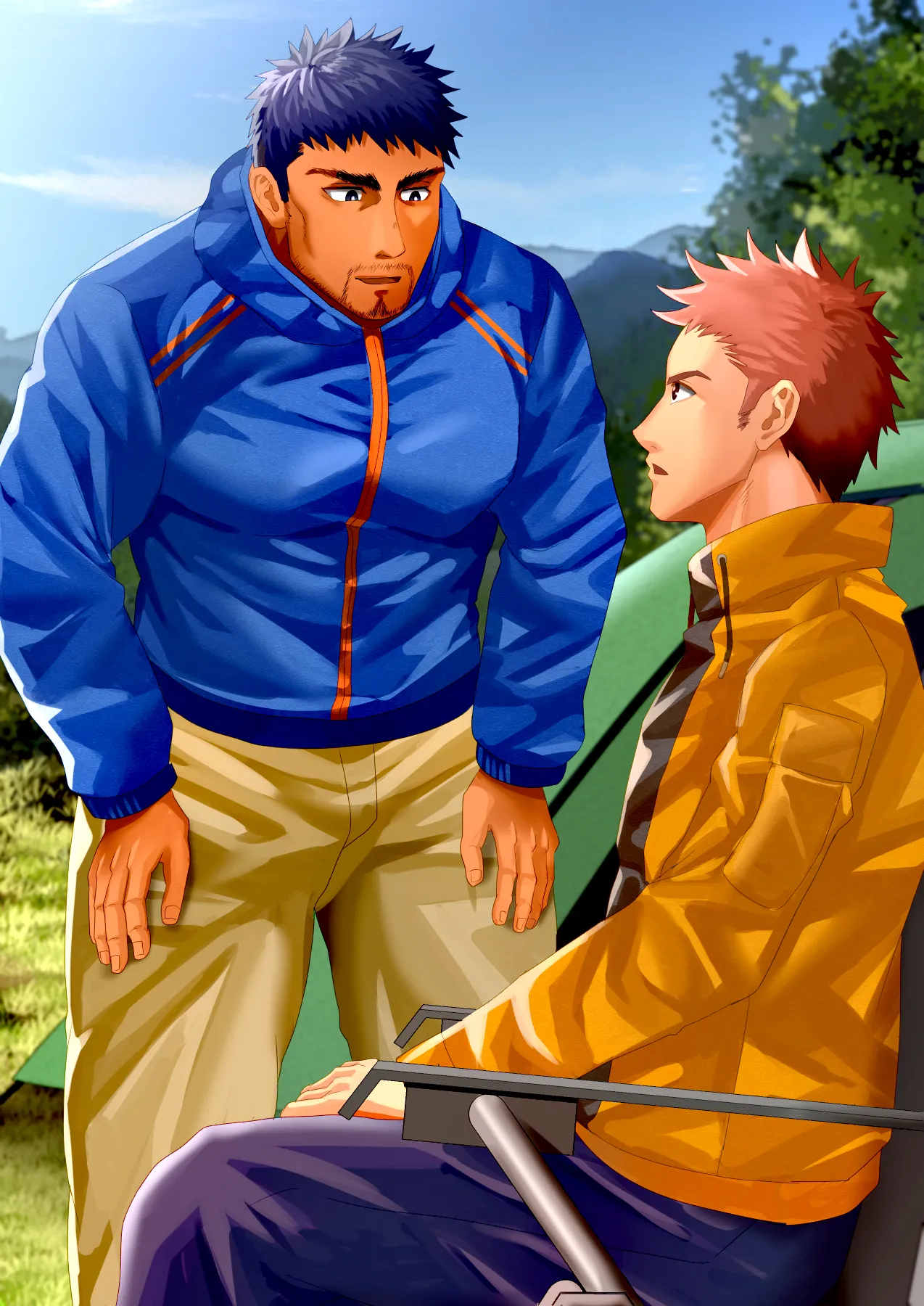 おじさんキャンパーに食われる初心者 page 9 full