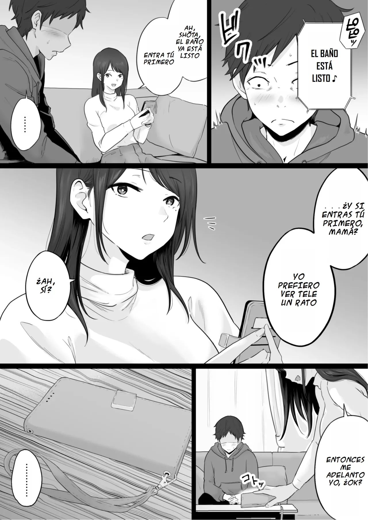 Houkai Kazoku 2 -Hahaoya ga Yakuza to no Sex ni Hamatta Hanashi- | Familia Rota 2 -Una esposa adicta al sexo infiel con un Yakuza- page 5 full