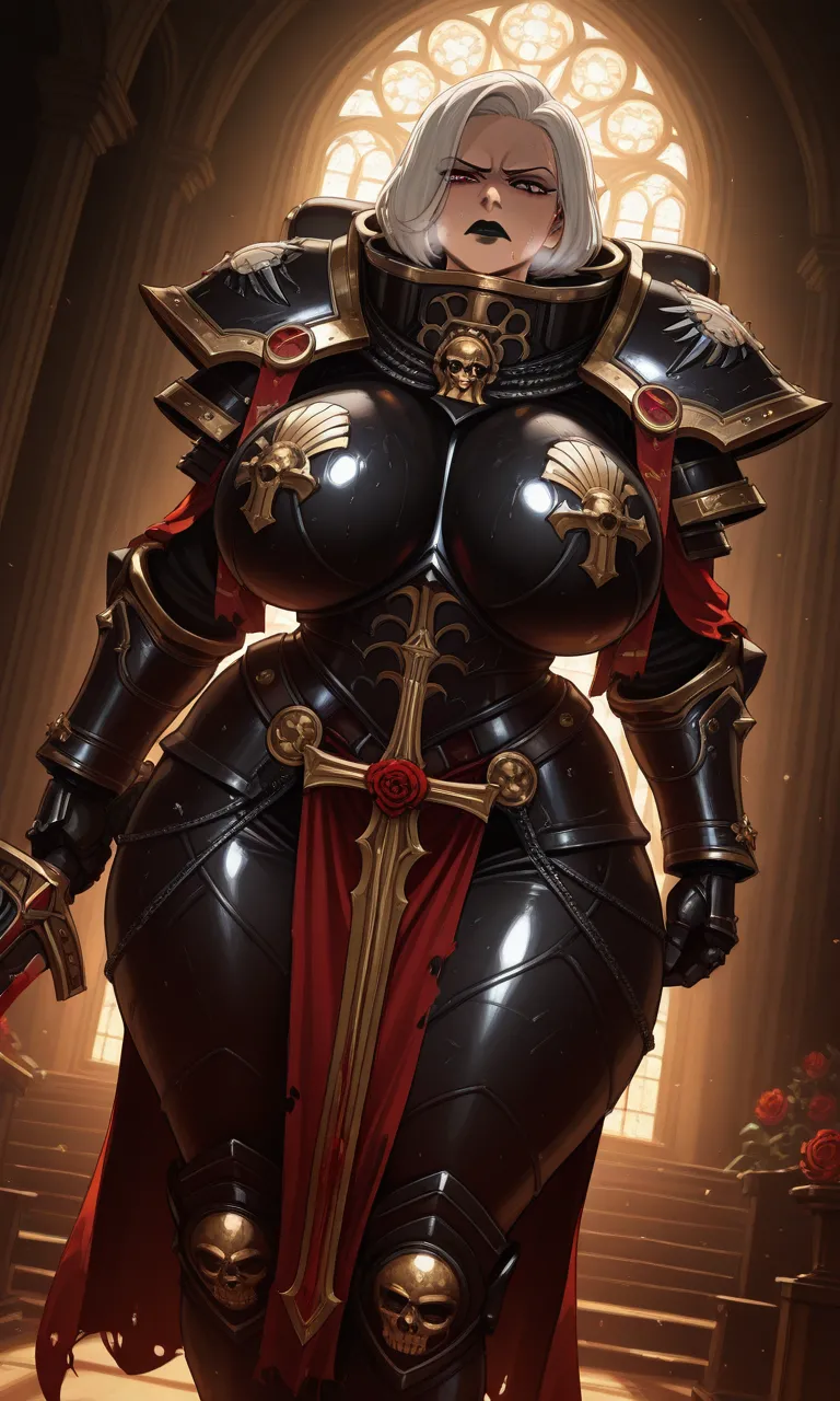 Warhammer 40k - Adepta Sororita daidoujipv ai generated page 5 full