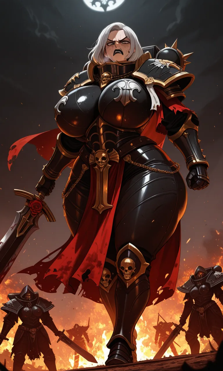 Warhammer 40k - Adepta Sororita daidoujipv ai generated page 7 full