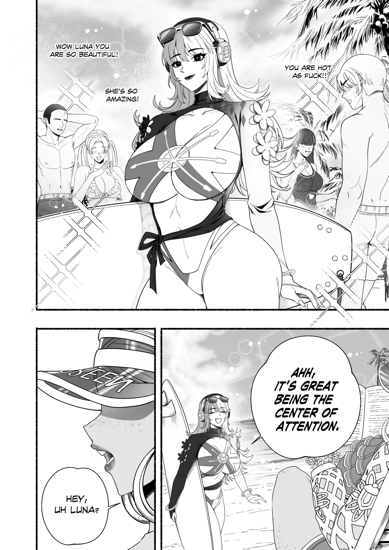 Luna's beach vacation page 2 full