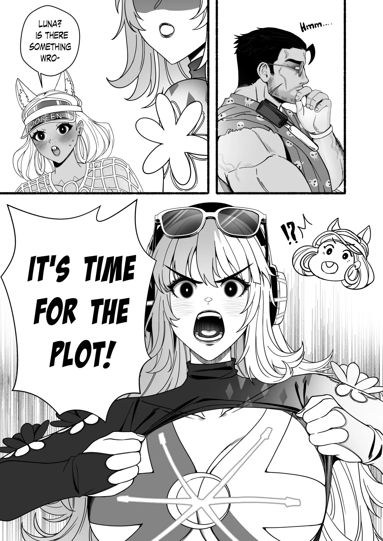 Luna's beach vacation page 5 full