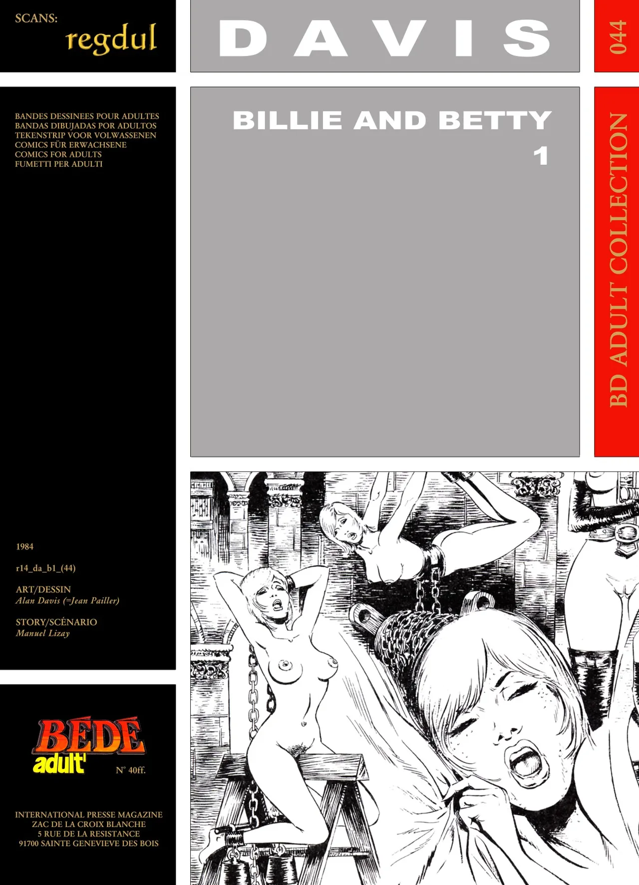 Alan Davis  &amp; Manuel Lizay  - Billie and Betty #1 page 1 full