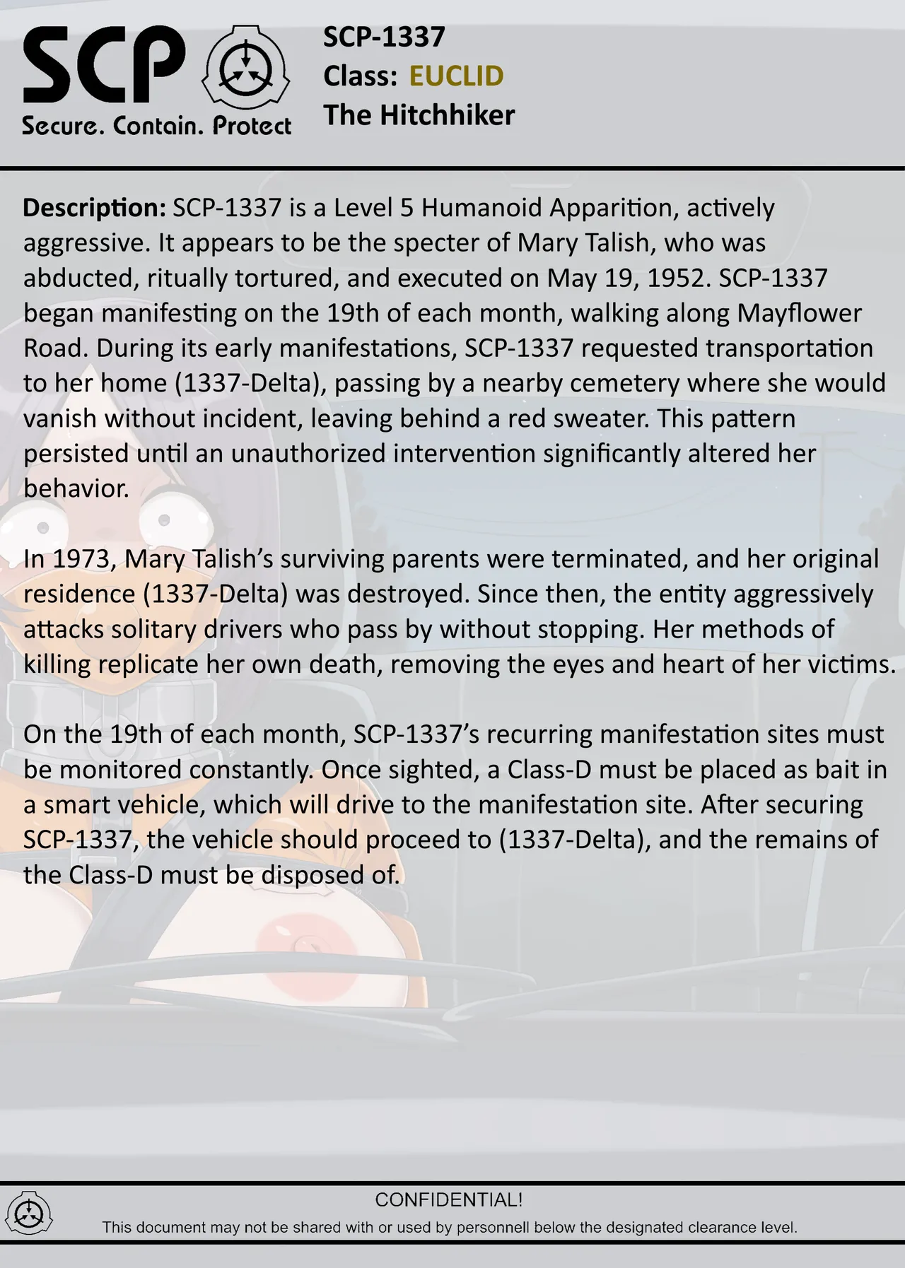SCP-1337 The Hitchhiker page 3 full