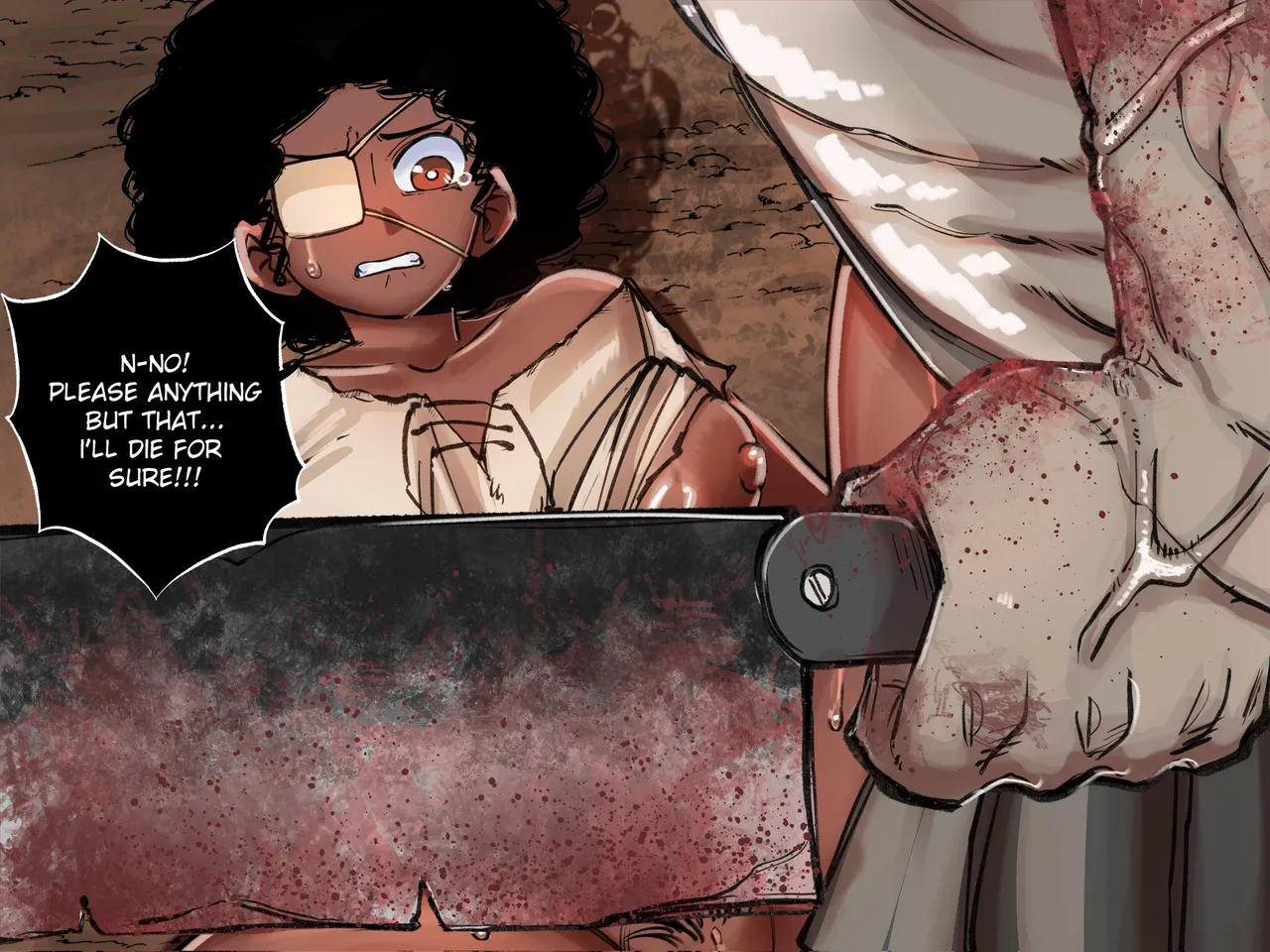 General_BoxHEAd / HermitLustful Fear and Hunger Commission page 1 full