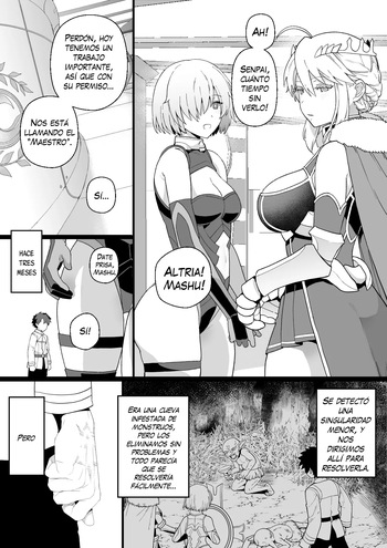 Artoria to Mash, Goblin Kan - Artoria y Mash, Goblin Rape cover