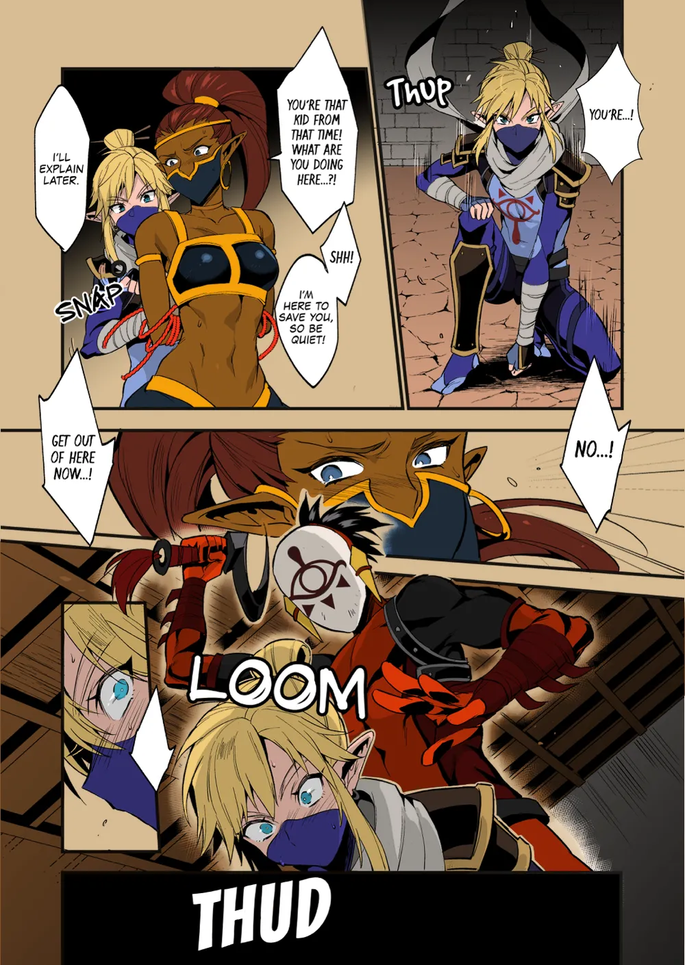 Eiketsu Ninja Gaiden ~Haiboku Hen~ The Legend of Zelda dj page 5 full