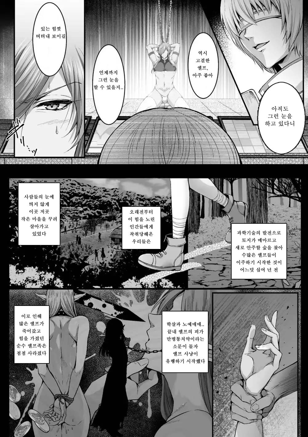 Elf Sakusei Jikken Maetsu ni Ochiru Kiyoki Tamashii page 4 full