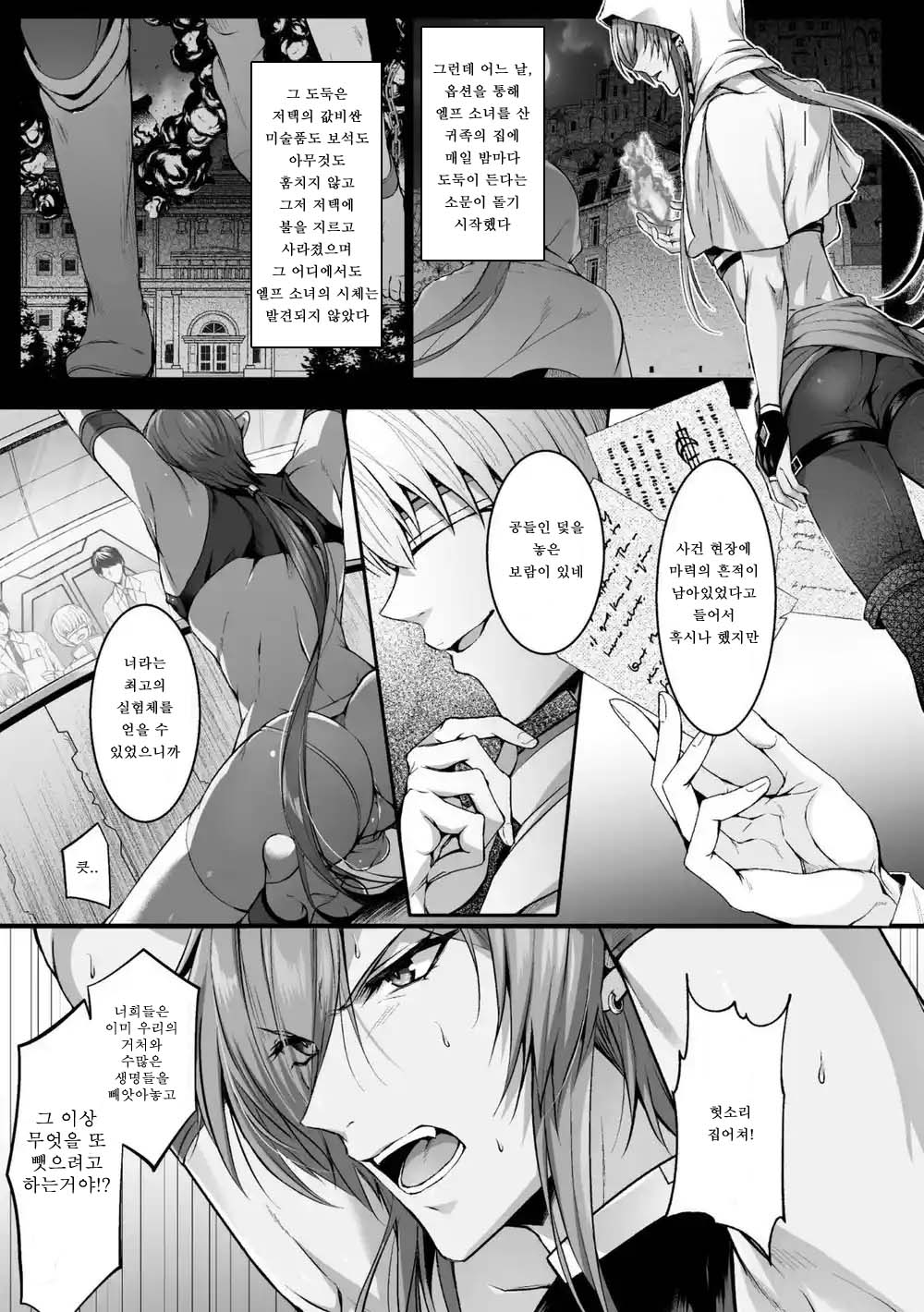 Elf Sakusei Jikken Maetsu ni Ochiru Kiyoki Tamashii page 5 full