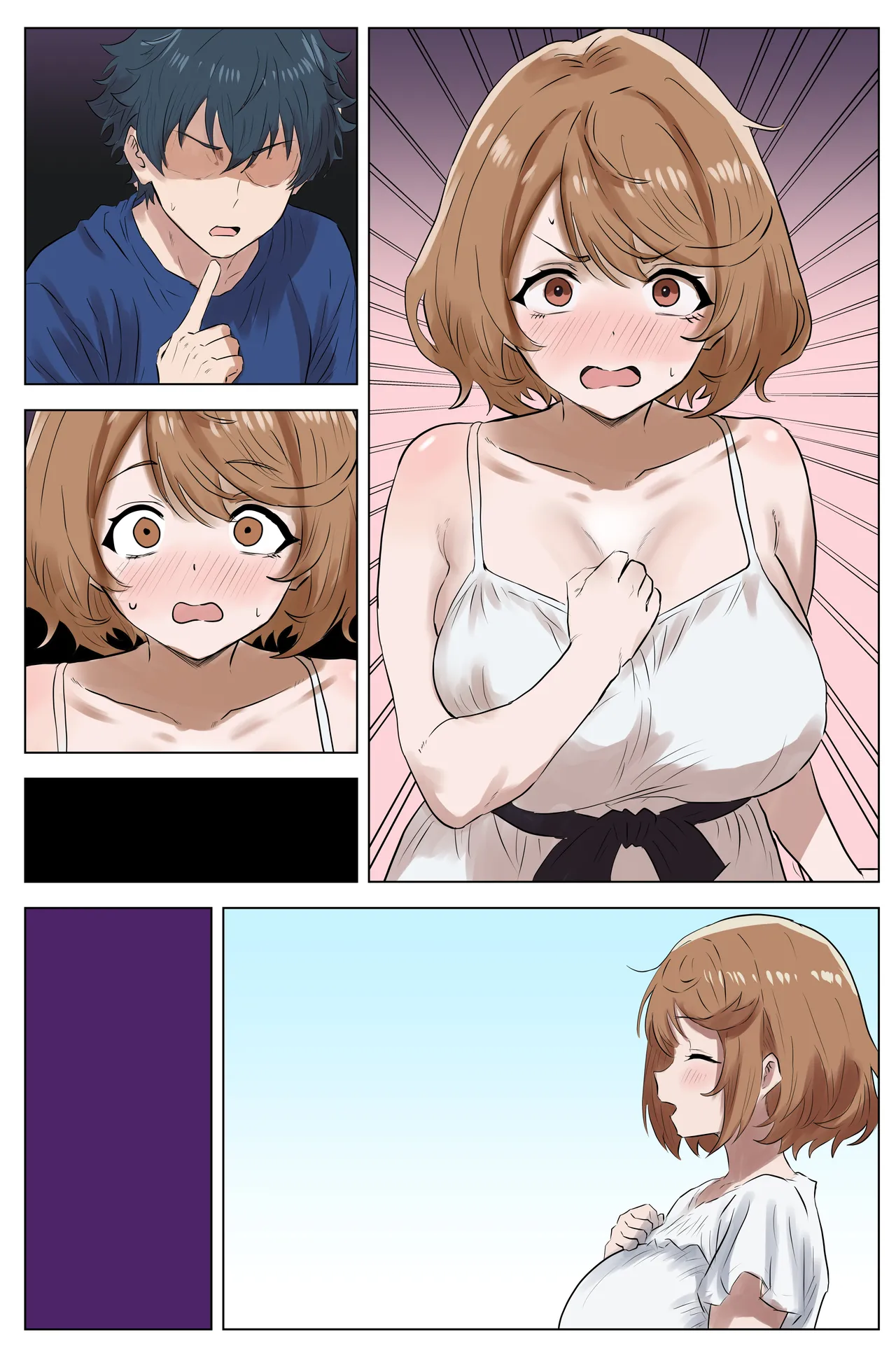 Saiga Rei  pregnant Birth page 9 full