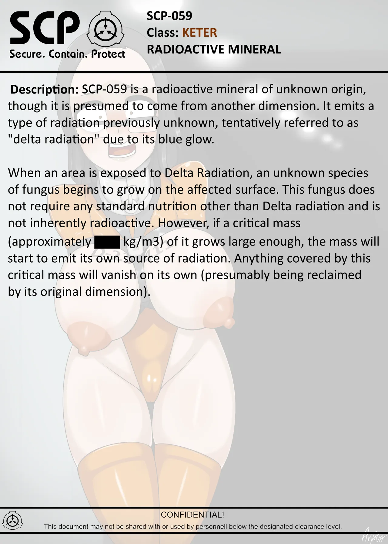 SCP-059 RADIOACTIVE MINERAL page 2 full