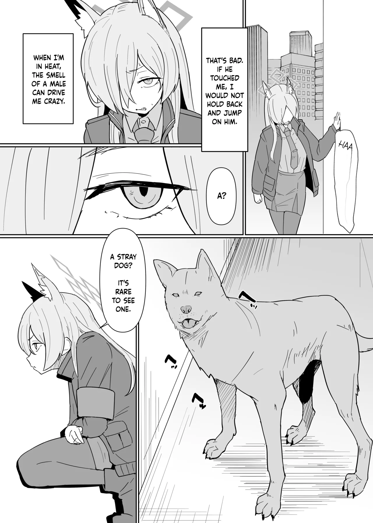 Hatsujouki Kouan Kyokuchou Norainu Yuuwaku Maji Koubi page 4 full