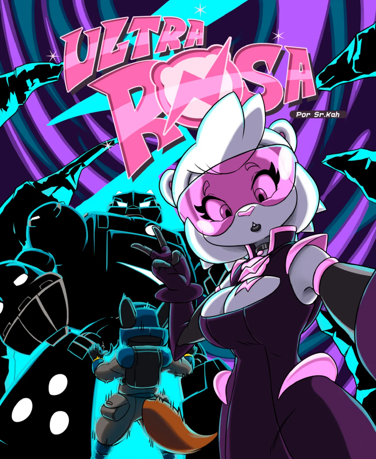 Ultra Rosa: Chapter 1 - Ultra Rosa’s Bounty Hunter Inc. page 1 full