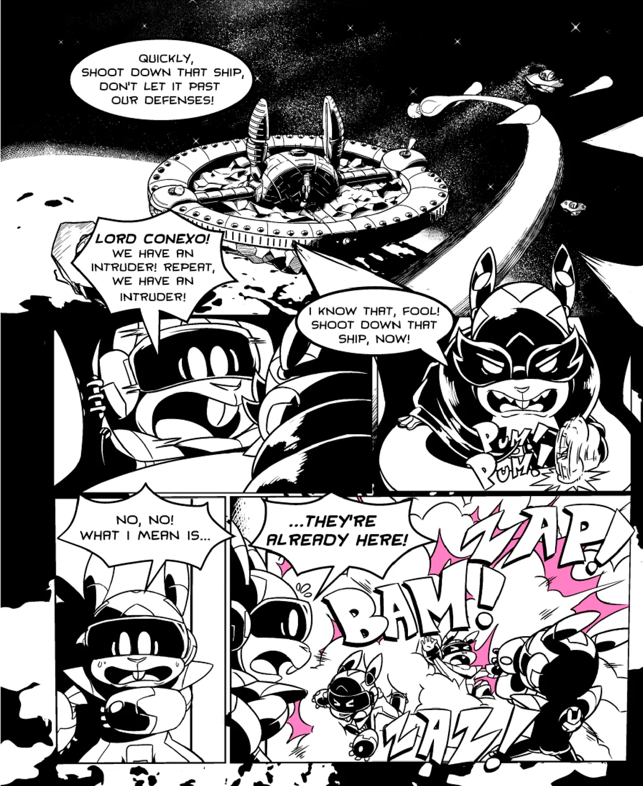 Ultra Rosa: Chapter 1 - Ultra Rosa’s Bounty Hunter Inc. page 2 full