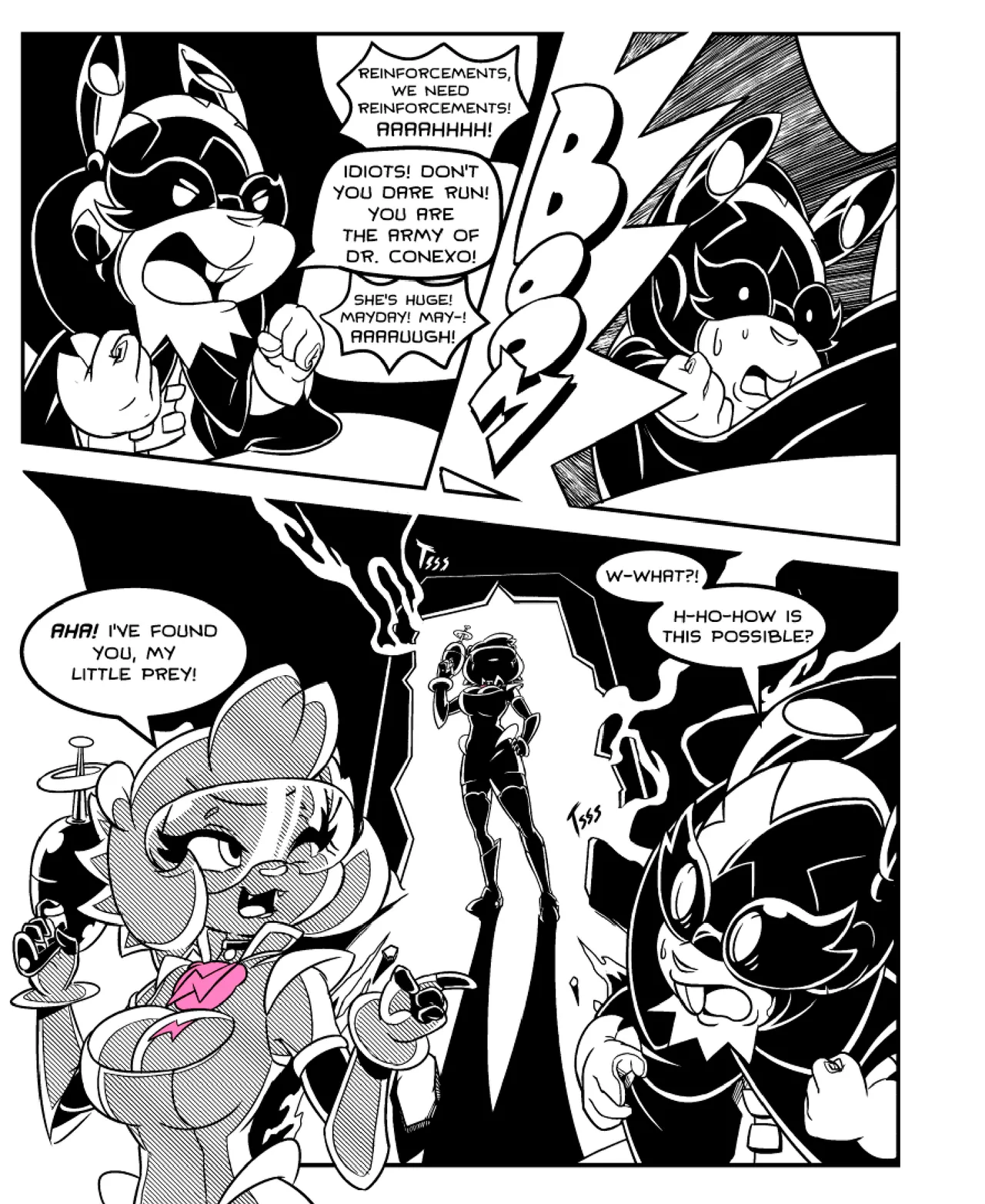 Ultra Rosa: Chapter 1 - Ultra Rosa’s Bounty Hunter Inc. page 3 full