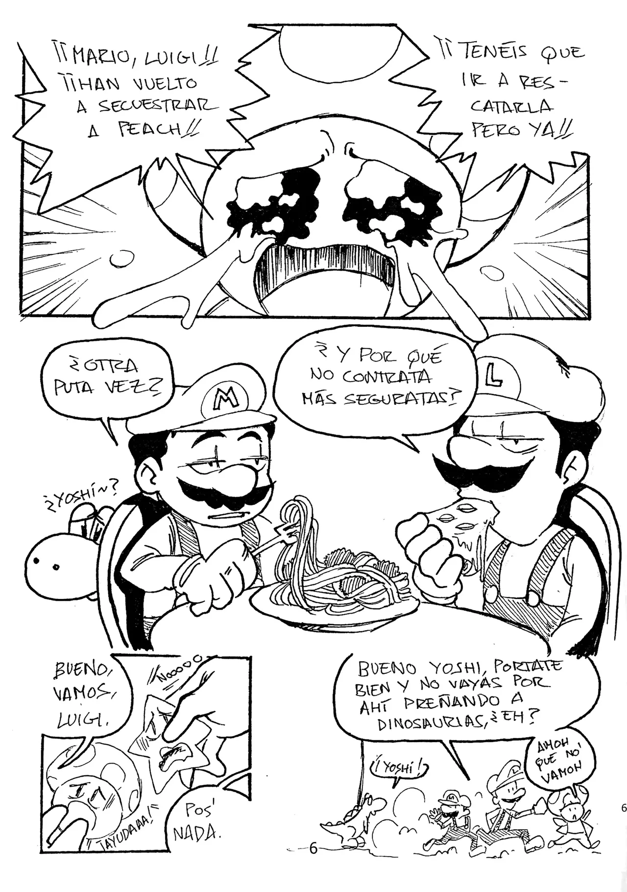 Super Princess Peach! page 6 full