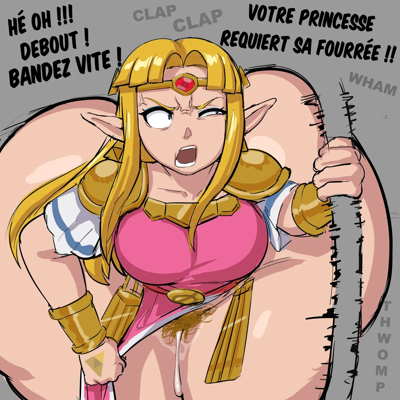 Unsatisfied Princess | Princesse frustrée page 5 full