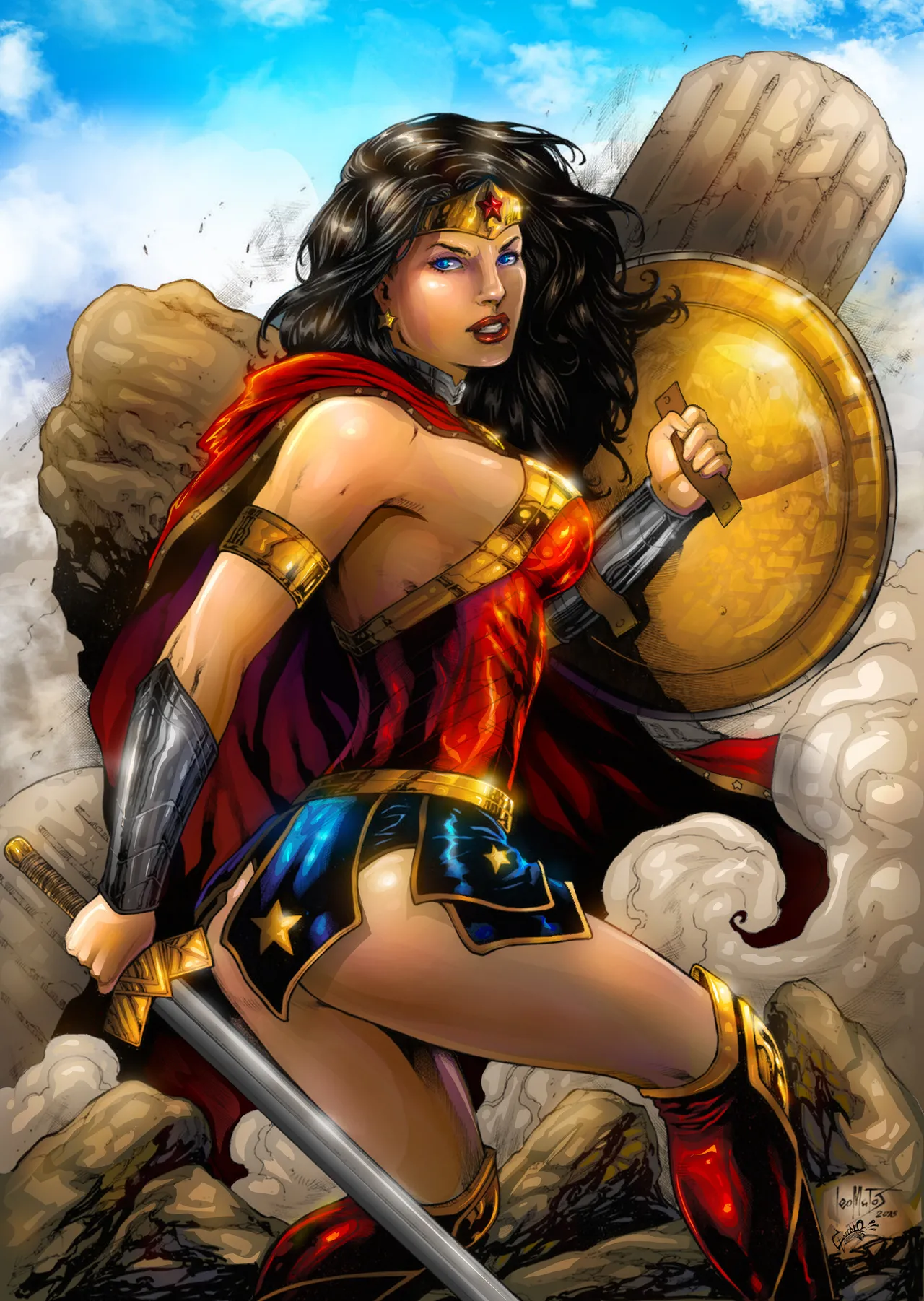 Wonder Woman by leomatos2014 page 5 full