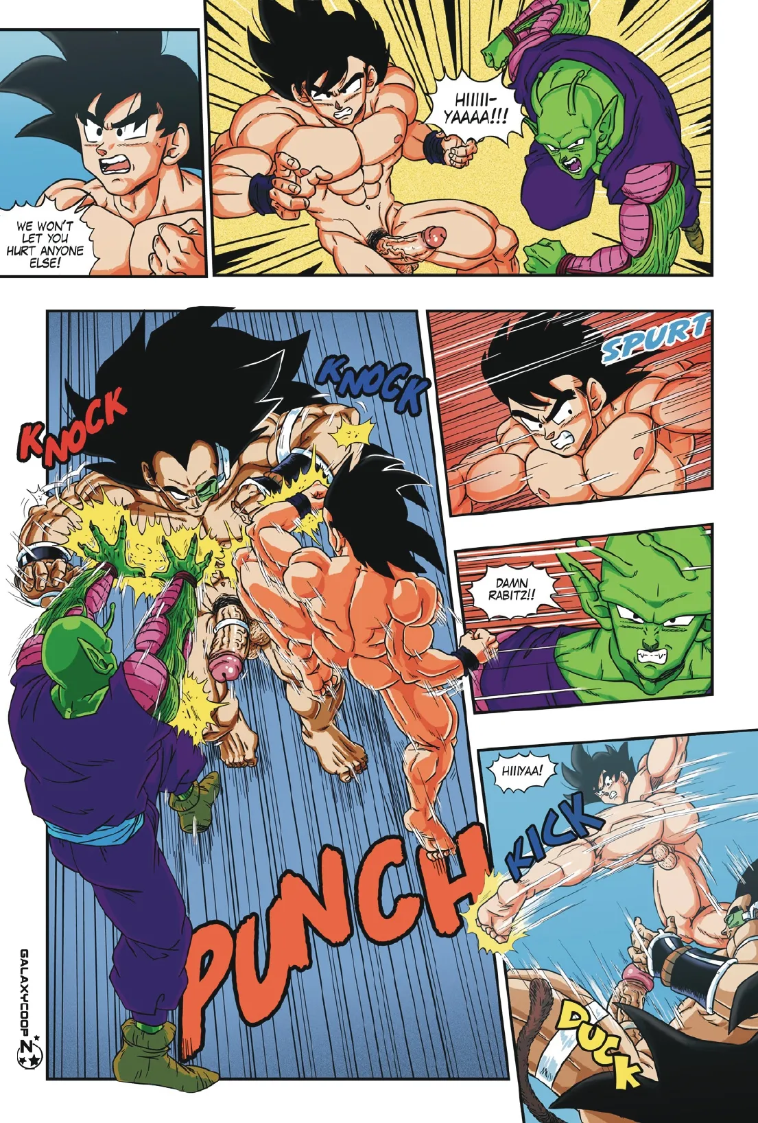 Dragonball Red Bottom 4 Color page 10 full