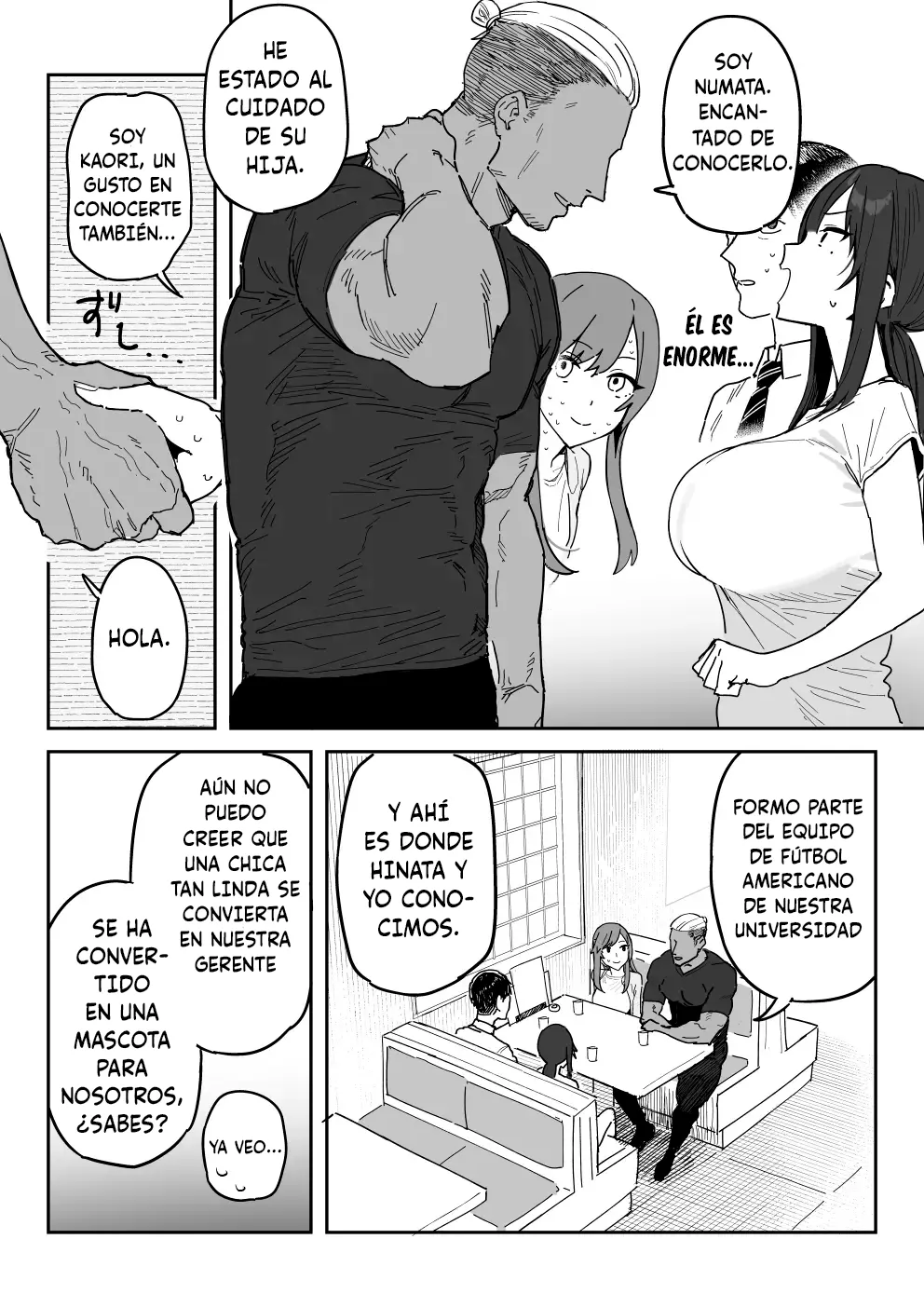 Tanesaki Kaori , Musume no Kawari ni Doujin AV Debut | Takesaki Kaori  Hace su Debut en un Doujin AV en Lugar de su Hija page 6 full