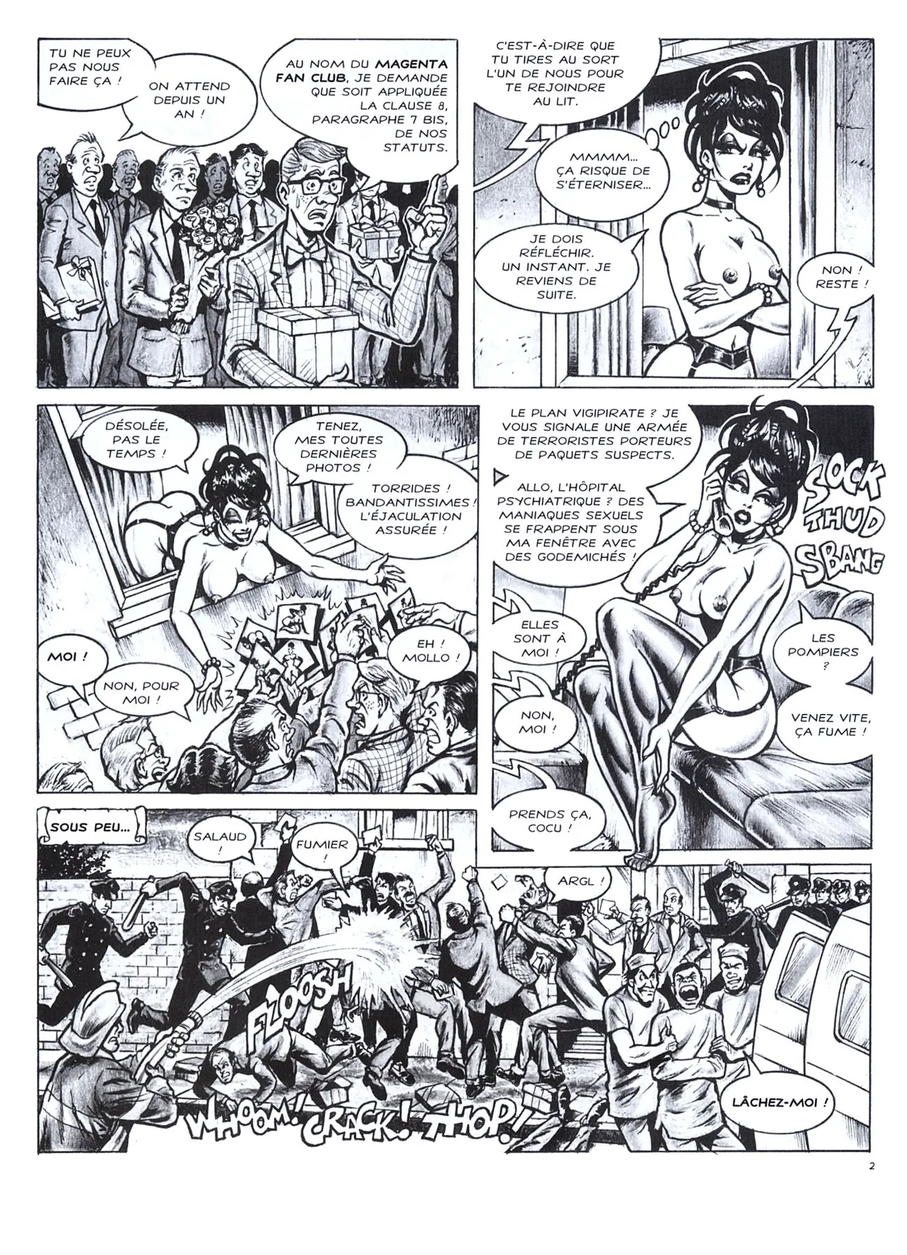 Nik Guerra &amp; Celestino Pes - Les Histoires de Magenta #04 : Le "Magenta Day" page 3 full