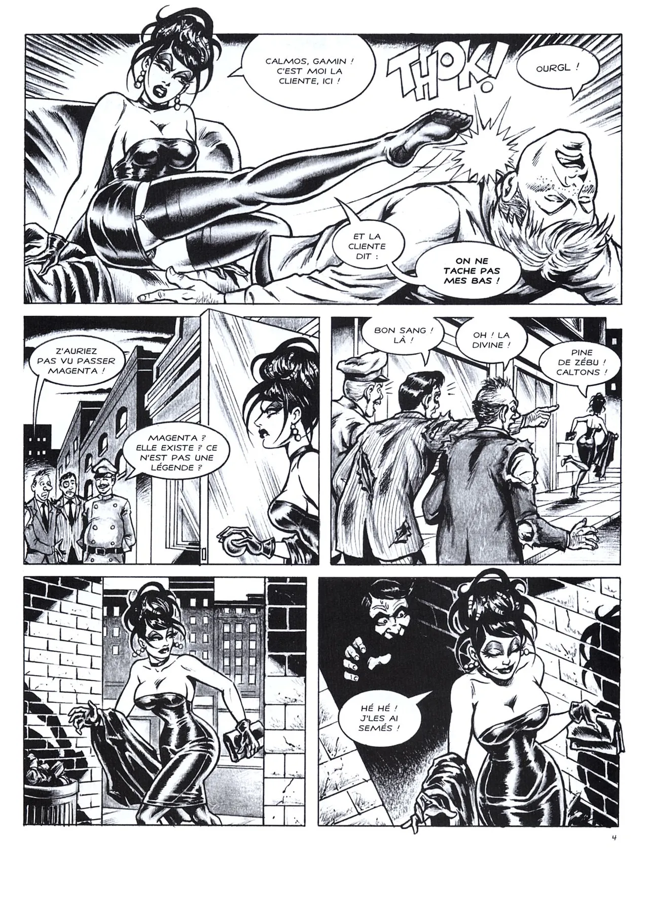 Nik Guerra &amp; Celestino Pes - Les Histoires de Magenta #04 : Le "Magenta Day" page 5 full