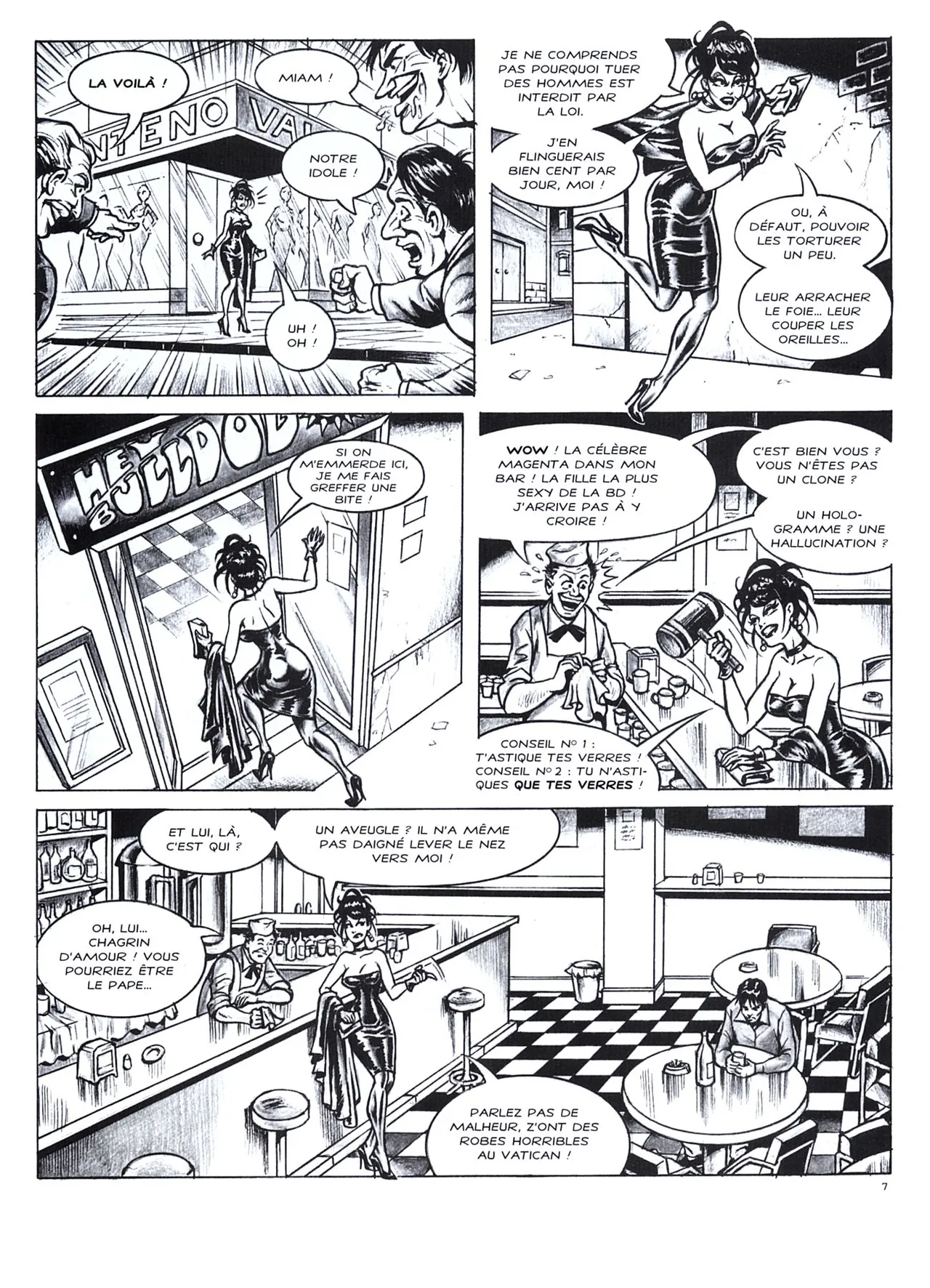 Nik Guerra &amp; Celestino Pes - Les Histoires de Magenta #04 : Le "Magenta Day" page 8 full