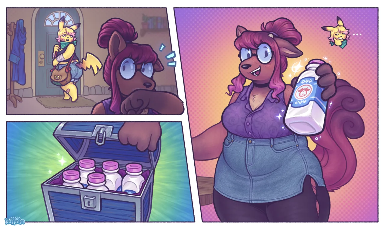 'Tanks for all the Milk! page 3 full