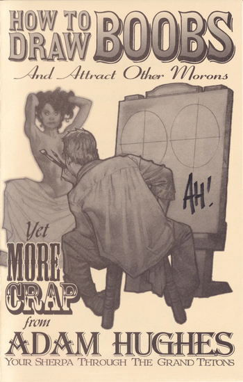 How To Draw Boobs And Attract Other Morons cover