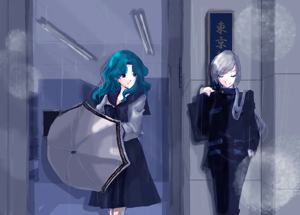 Sailor moon art compilation   yaten x michiru page 2 full