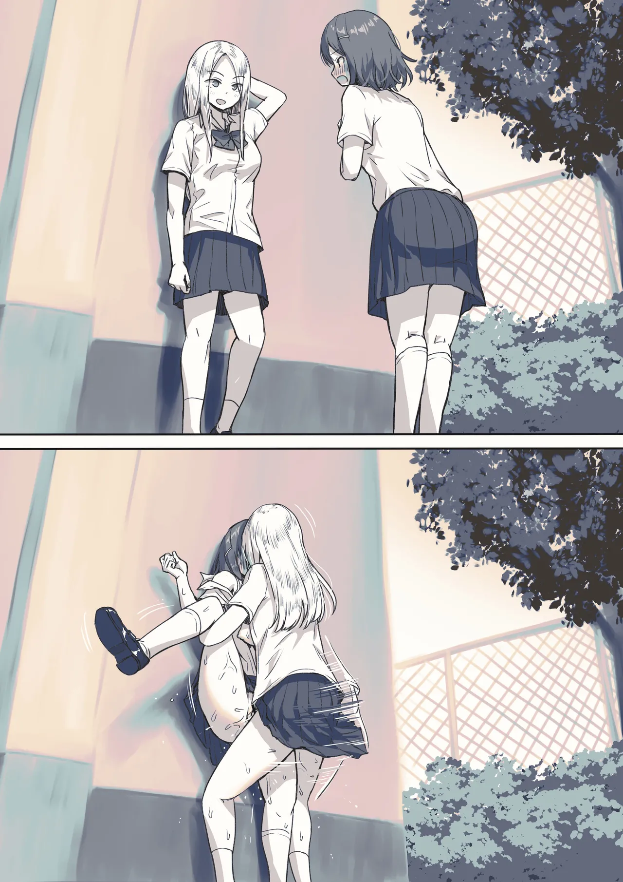 Kokuhaku ni Taishite Hanashi ga Hayasugiru Futanari-senpai page 3 full