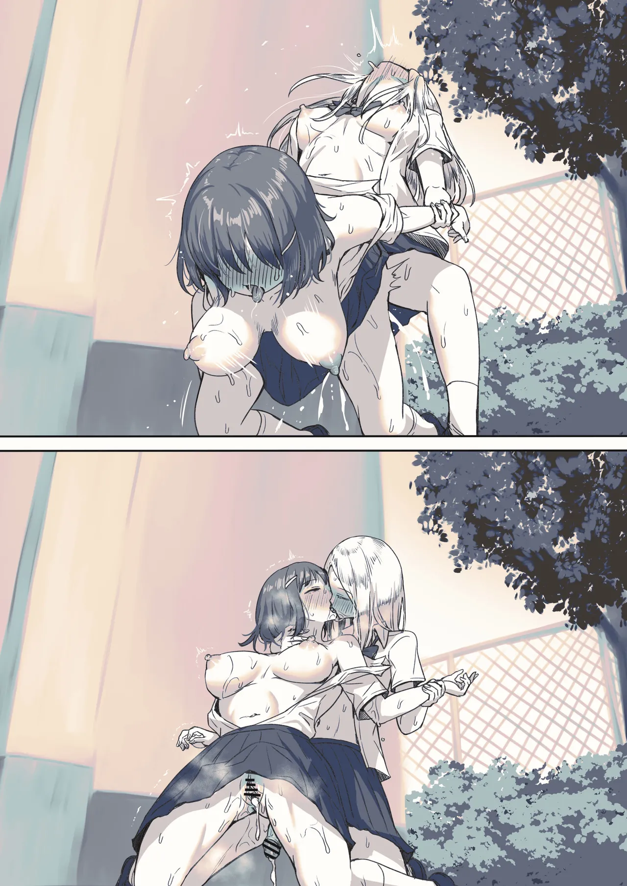 Kokuhaku ni Taishite Hanashi ga Hayasugiru Futanari-senpai page 4 full