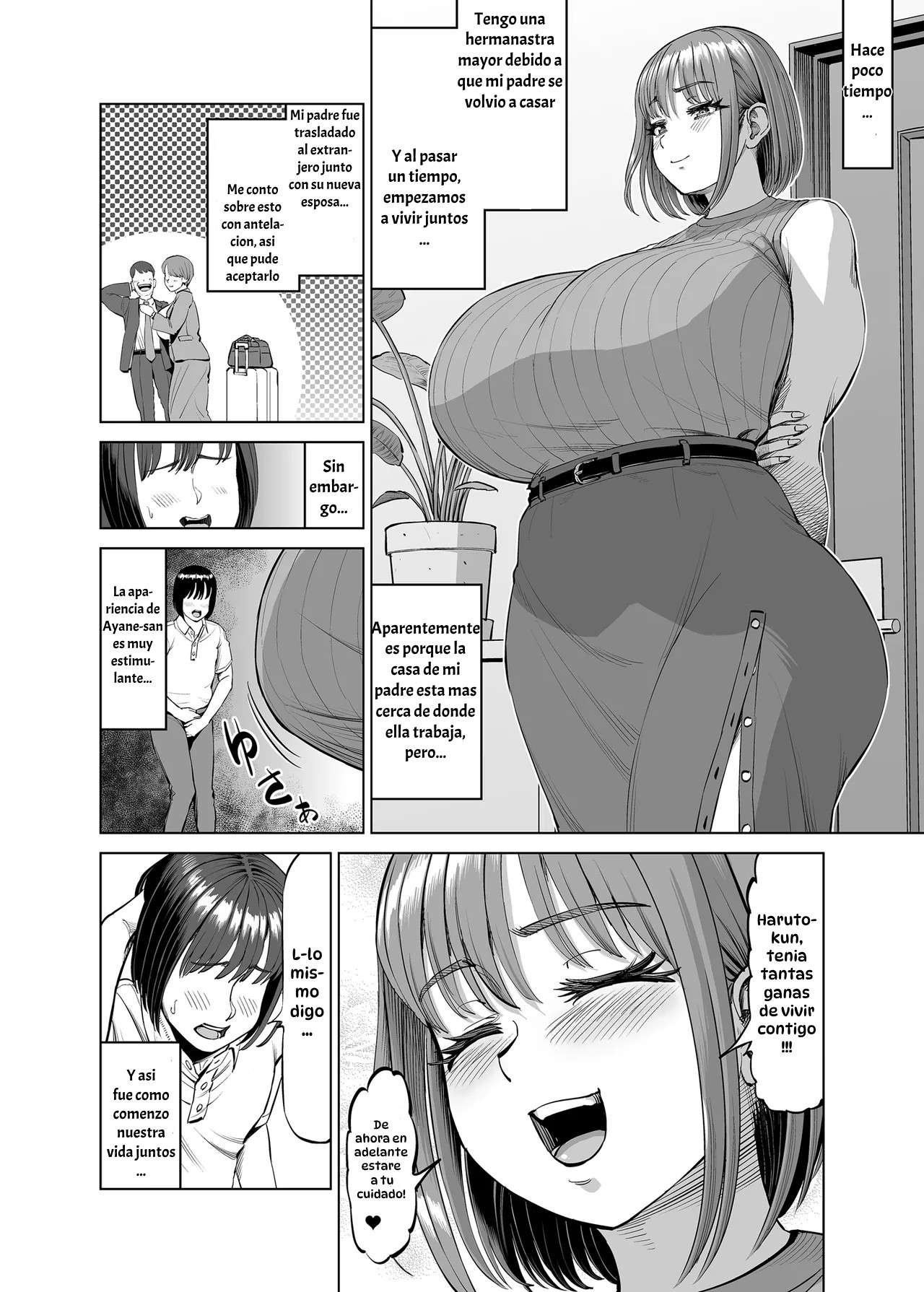 Onee-chan to Nakayoshi Seikatsu｜Llevándome Bien con mi Hermanastra page 2 full